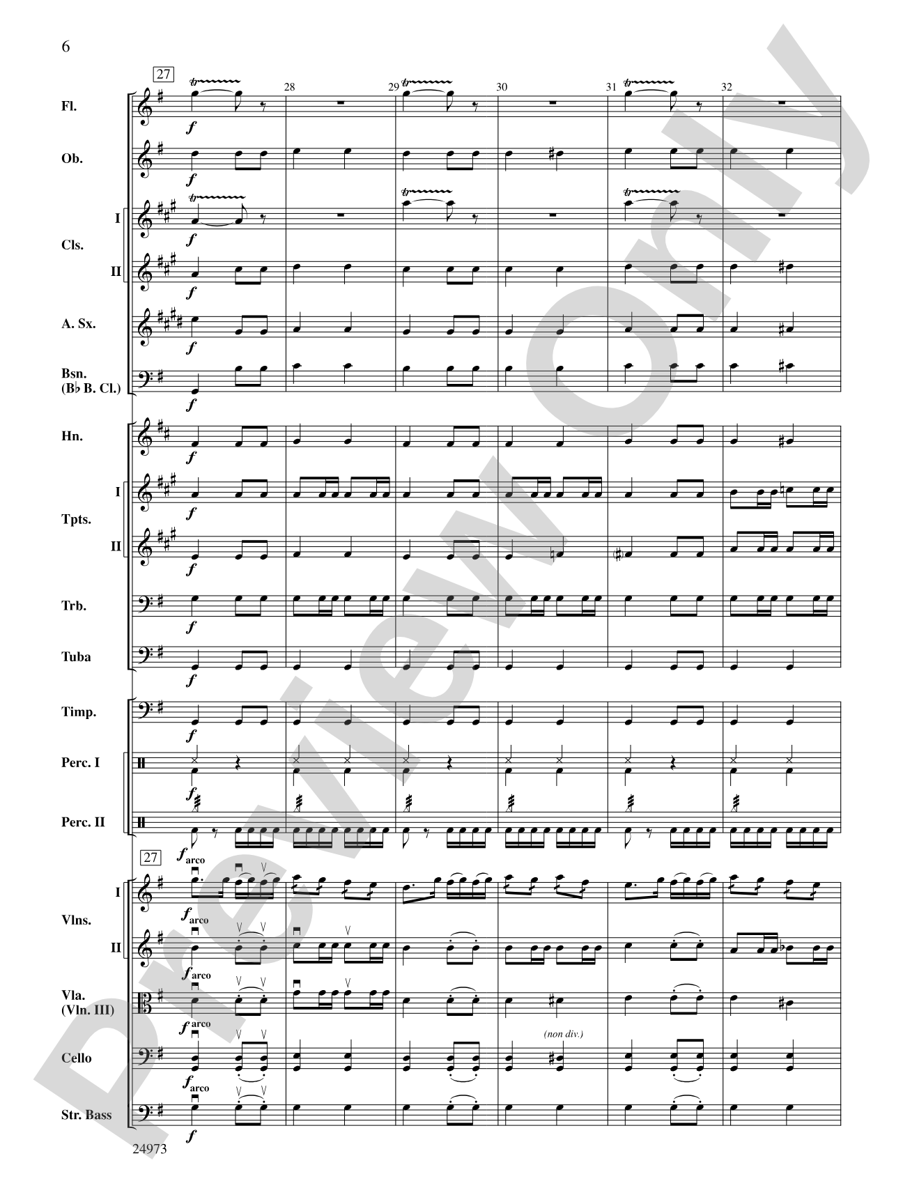 Capriccio Espagnol: Full Orchestra Conductor Score & Parts
