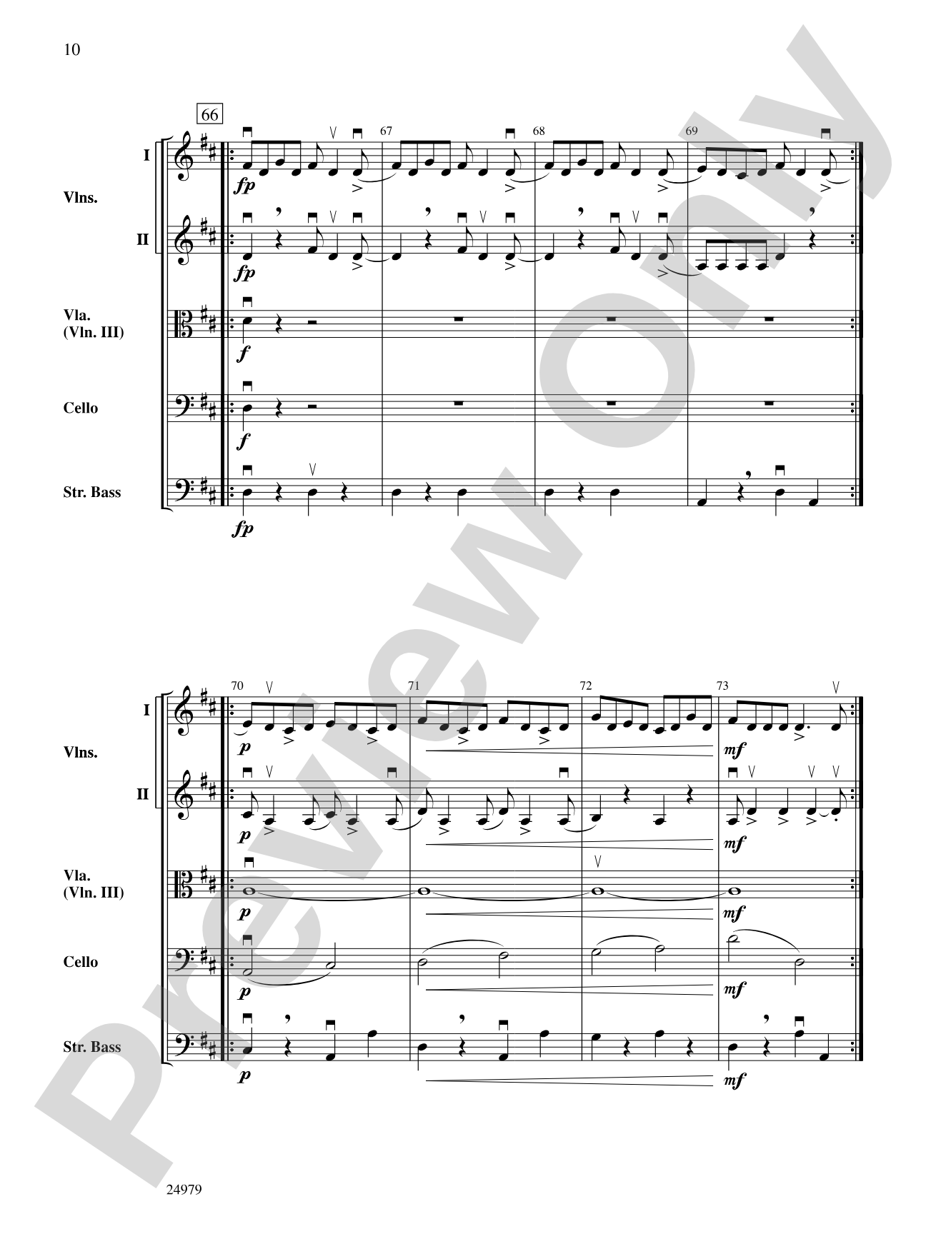 Music for a Found Harmonium: String Orchestra Conductor Score & Parts