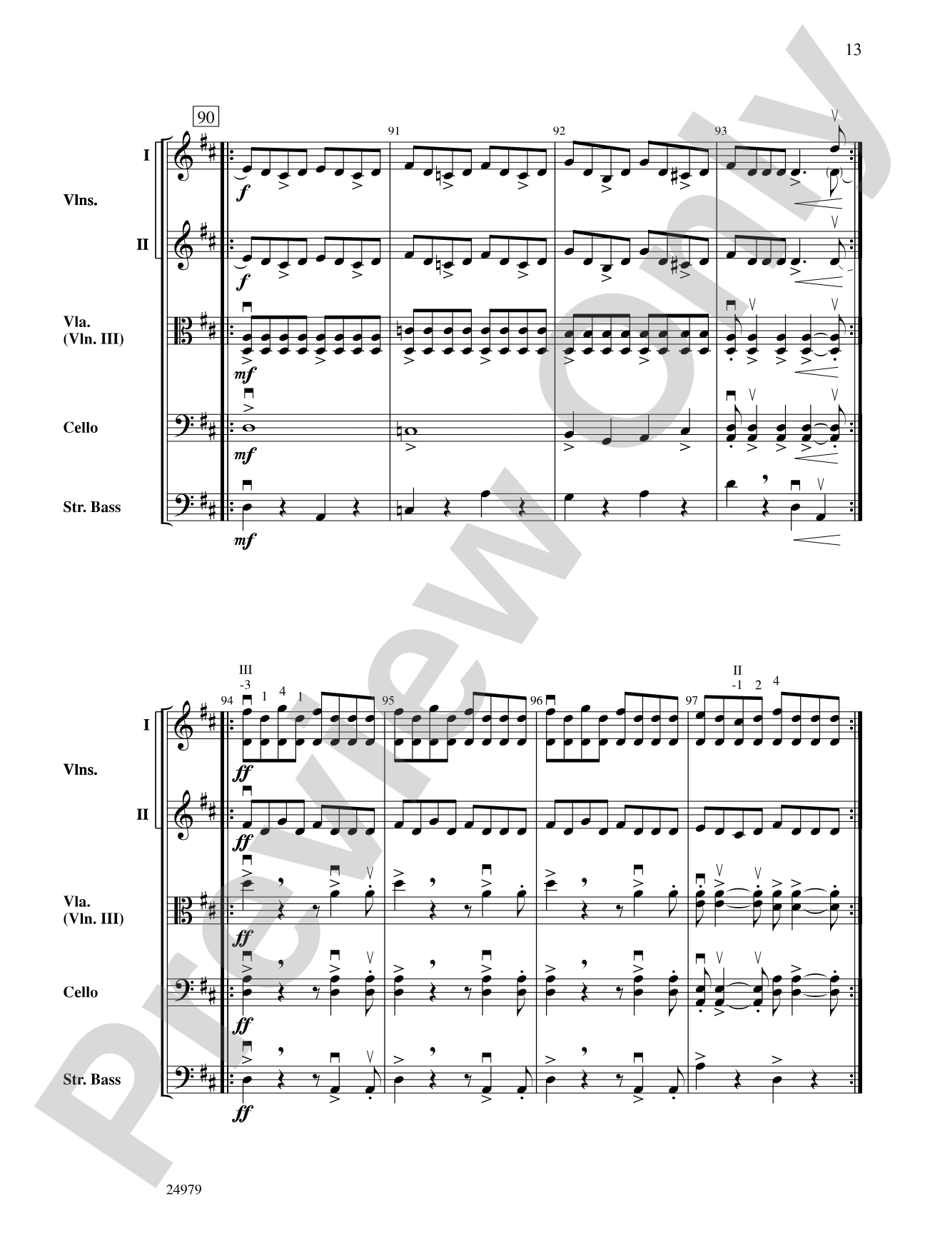 Music for a Found Harmonium: String Orchestra Conductor Score & Parts