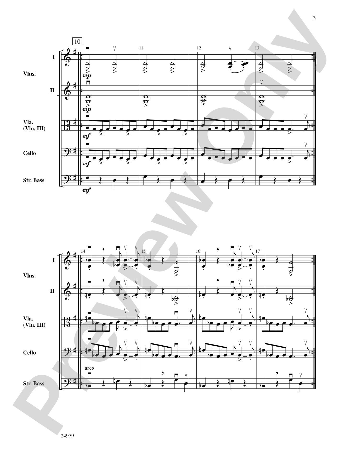 Music for a Found Harmonium: String Orchestra Conductor Score & Parts