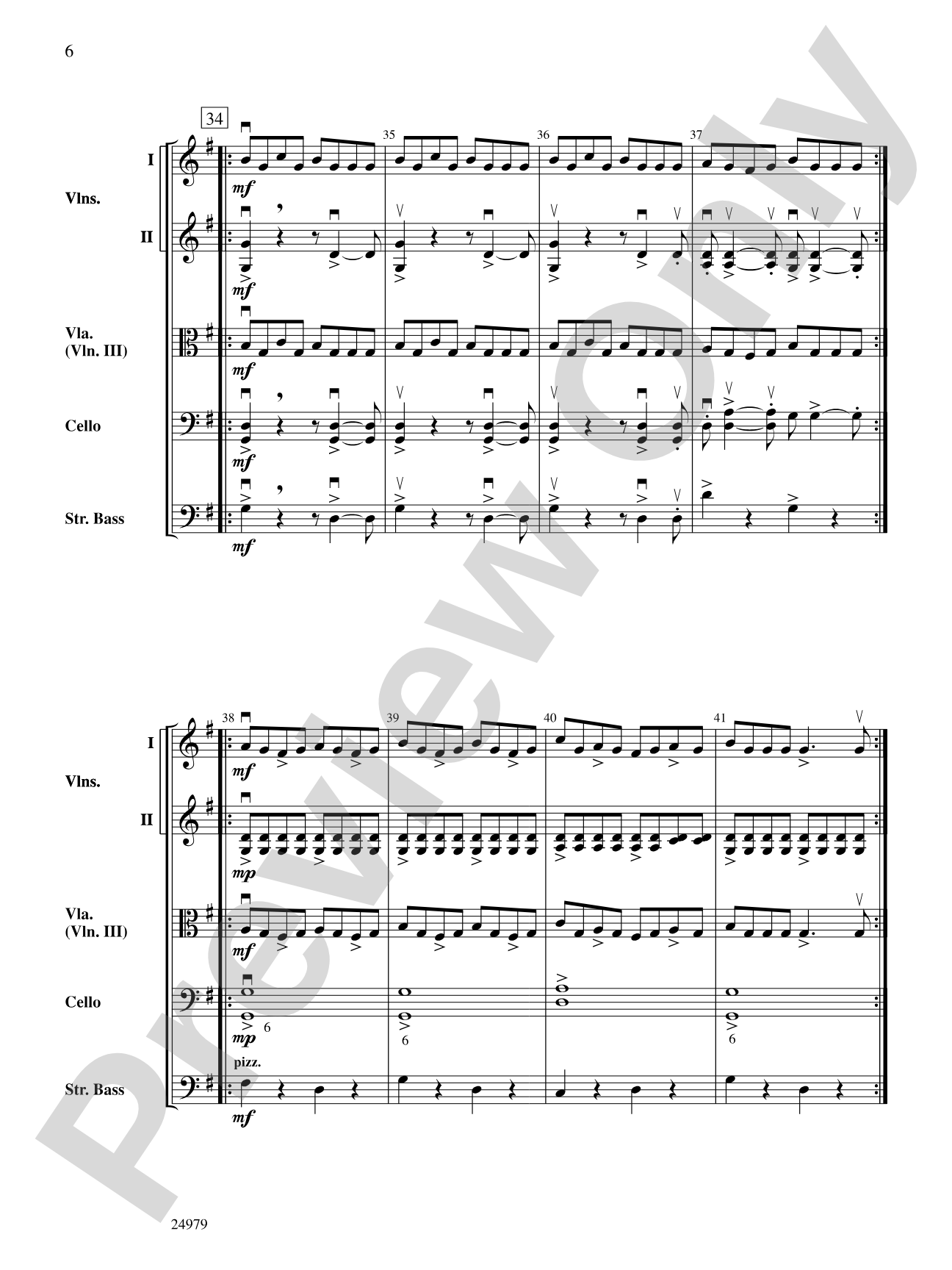 Music for a Found Harmonium: String Orchestra Conductor Score & Parts