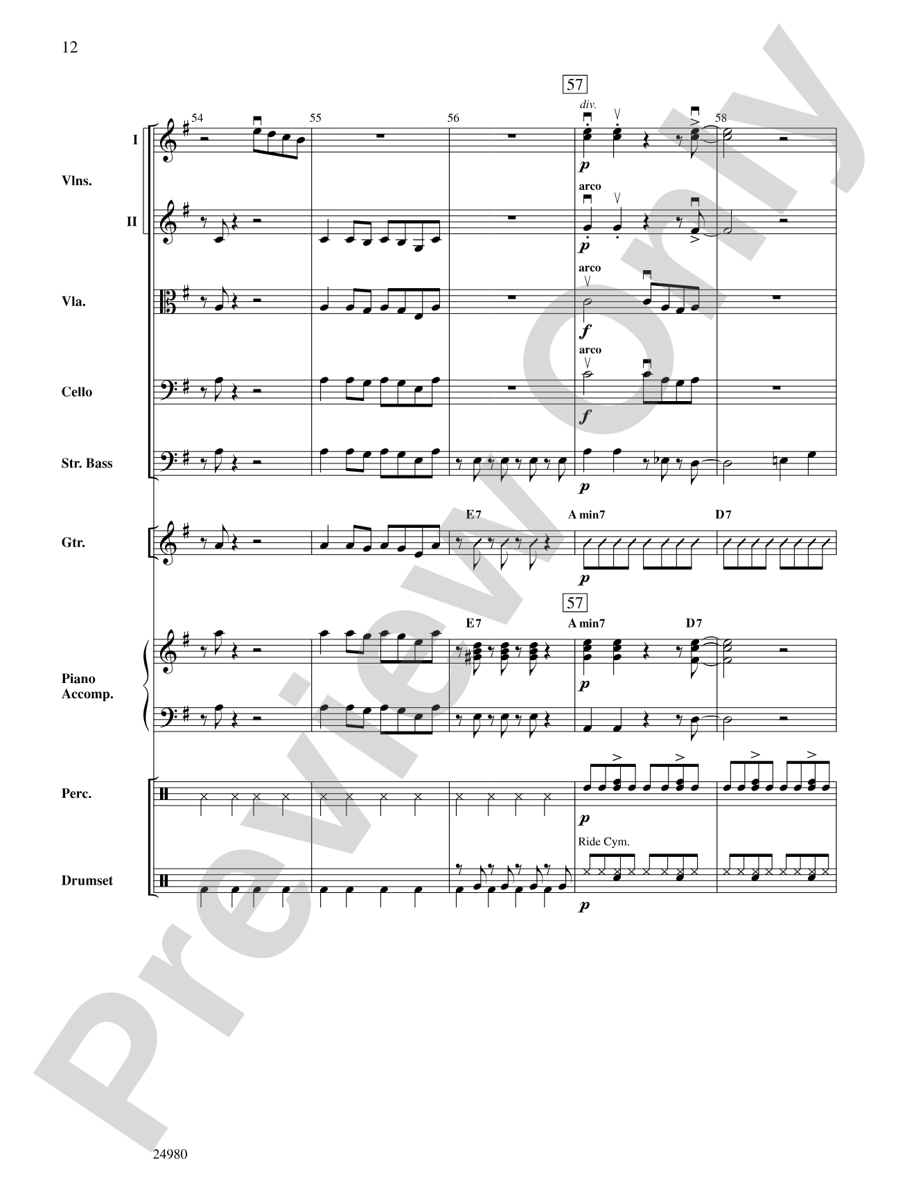 Puerto de Libertad (Port of Freedom): String Orchestra Conductor Score & Parts