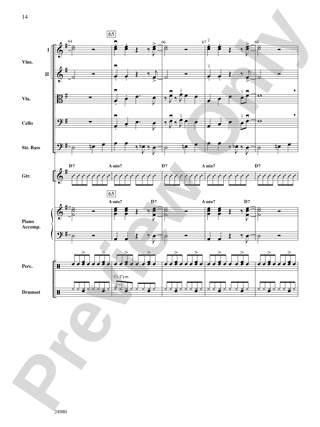 Puerto de Libertad (Port of Freedom): String Orchestra Conductor Score & Parts