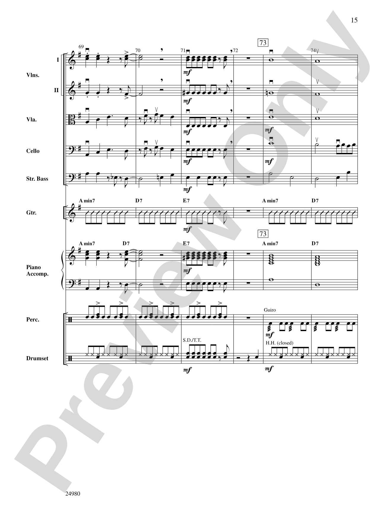 Puerto de Libertad (Port of Freedom): String Orchestra Conductor Score & Parts
