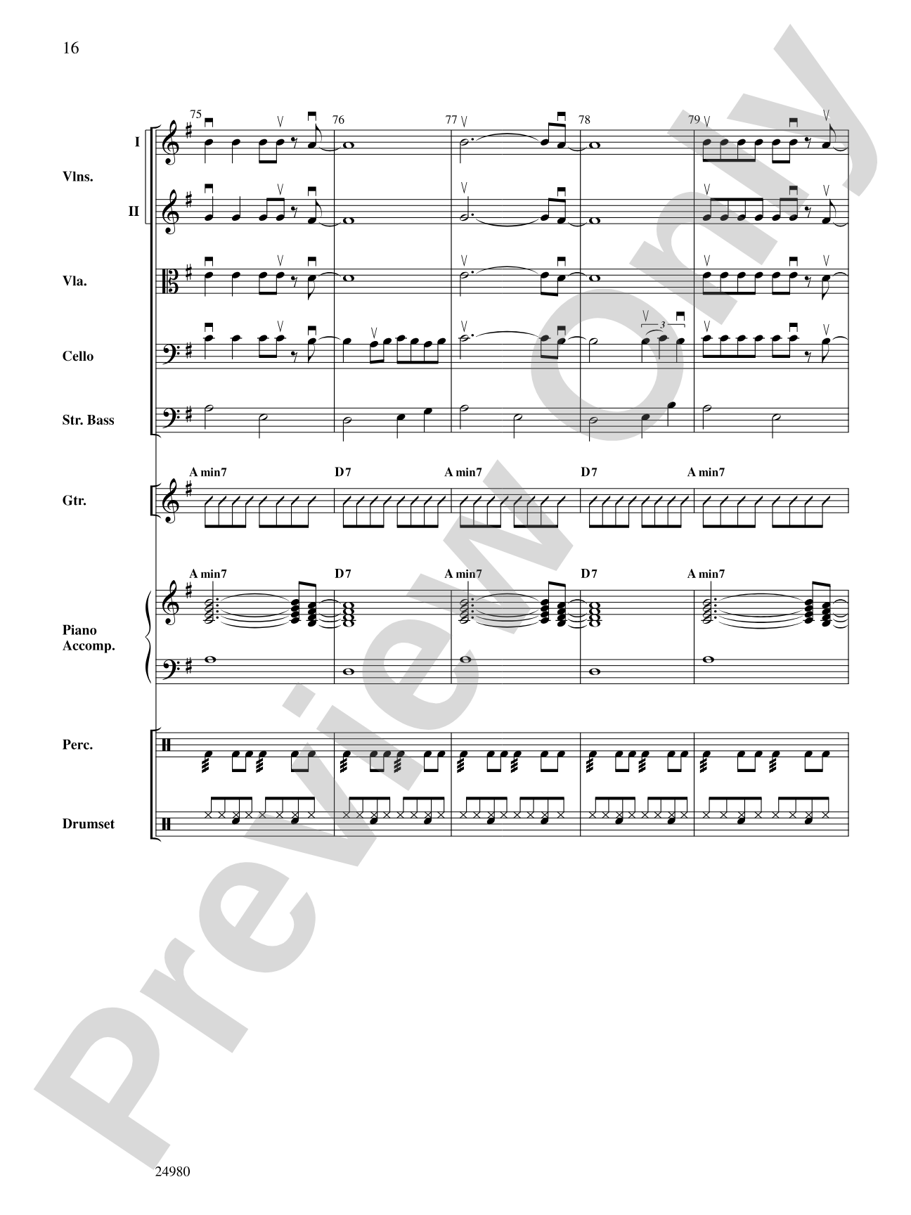 Puerto de Libertad (Port of Freedom): String Orchestra Conductor Score & Parts