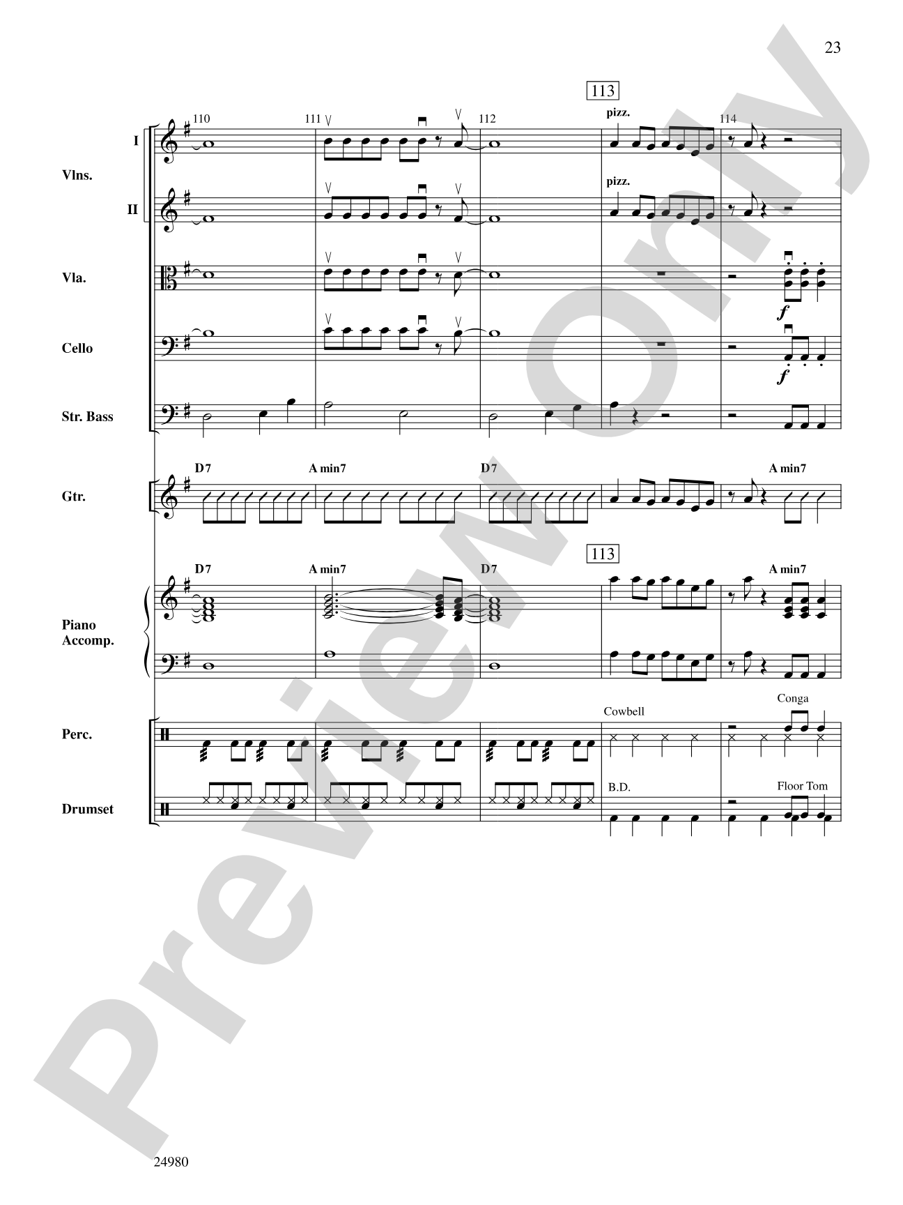 Puerto de Libertad (Port of Freedom): String Orchestra Conductor Score & Parts