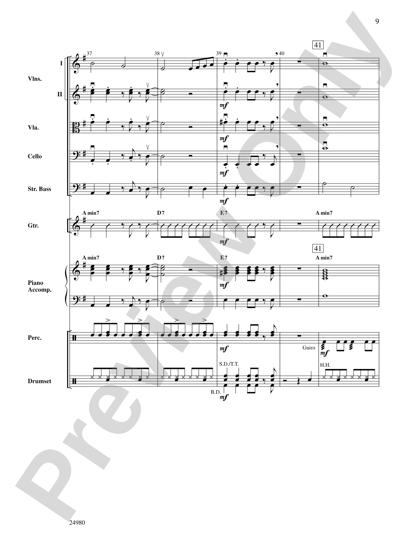Puerto de Libertad (Port of Freedom): String Orchestra Conductor Score & Parts
