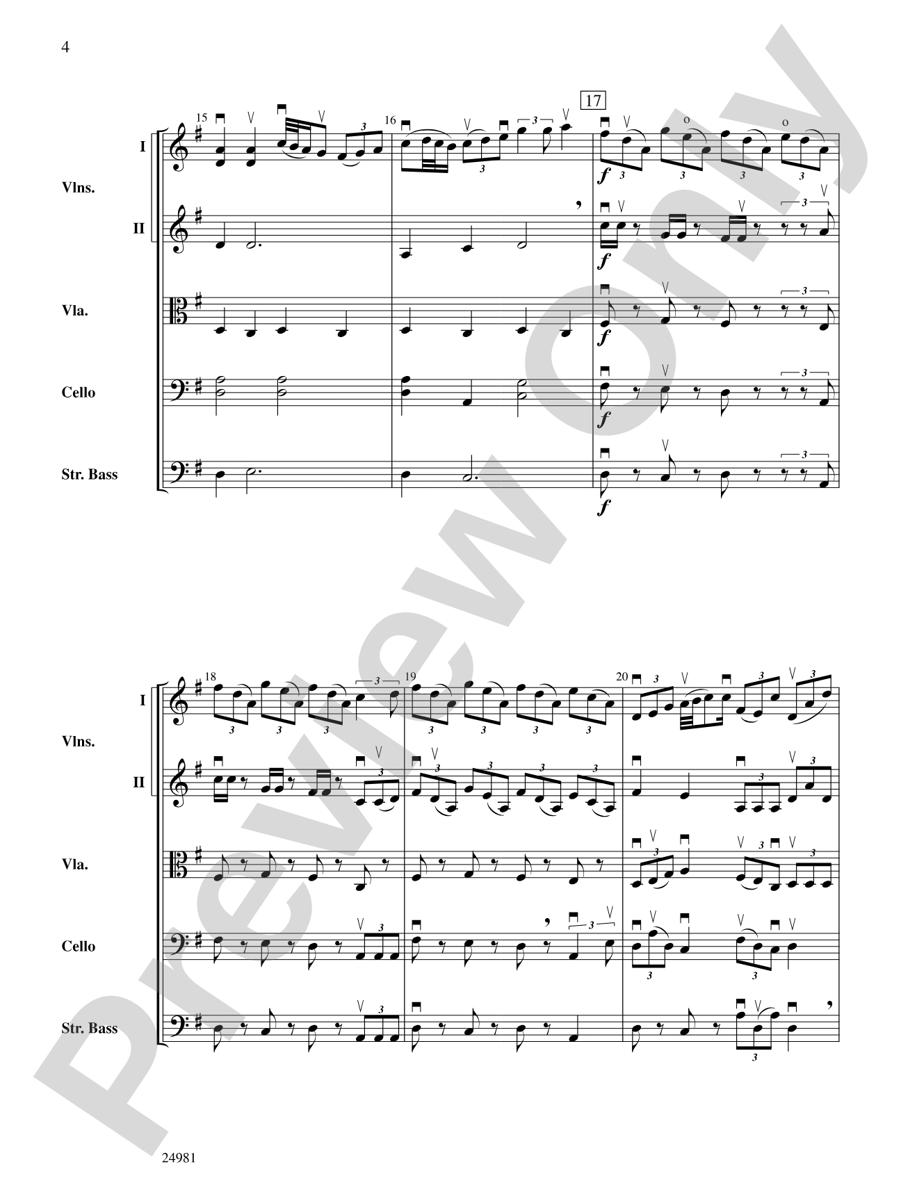 Midnight's Celtic Run: String Orchestra Conductor Score & Parts