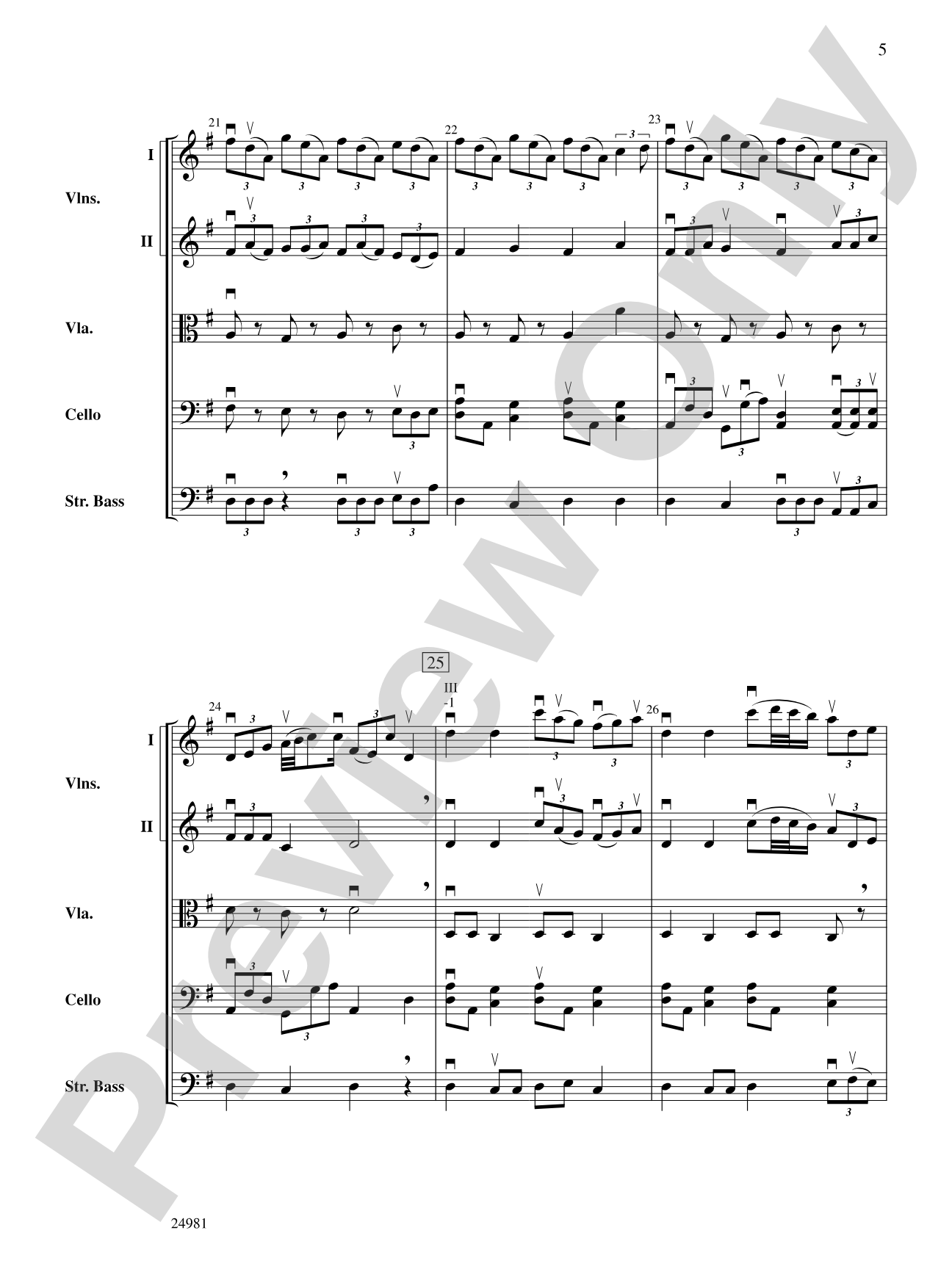 Midnight's Celtic Run: String Orchestra Conductor Score & Parts