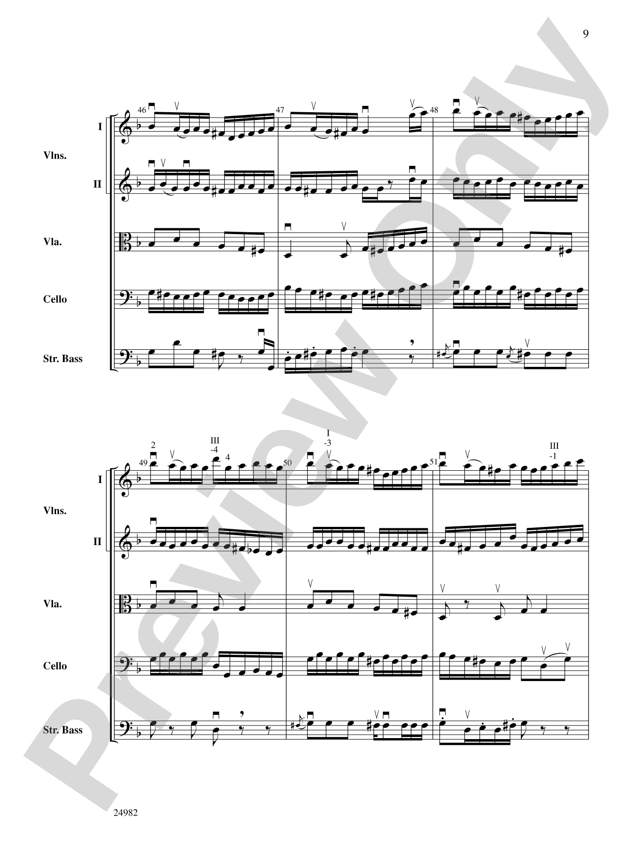 Folk Dance from Provence: String Orchestra Conductor Score & Parts