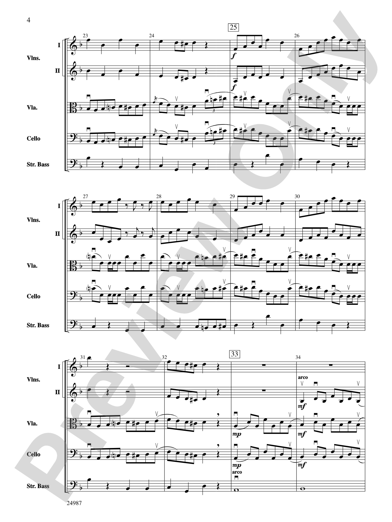 Tam Lyn: String Orchestra Conductor Score & Parts