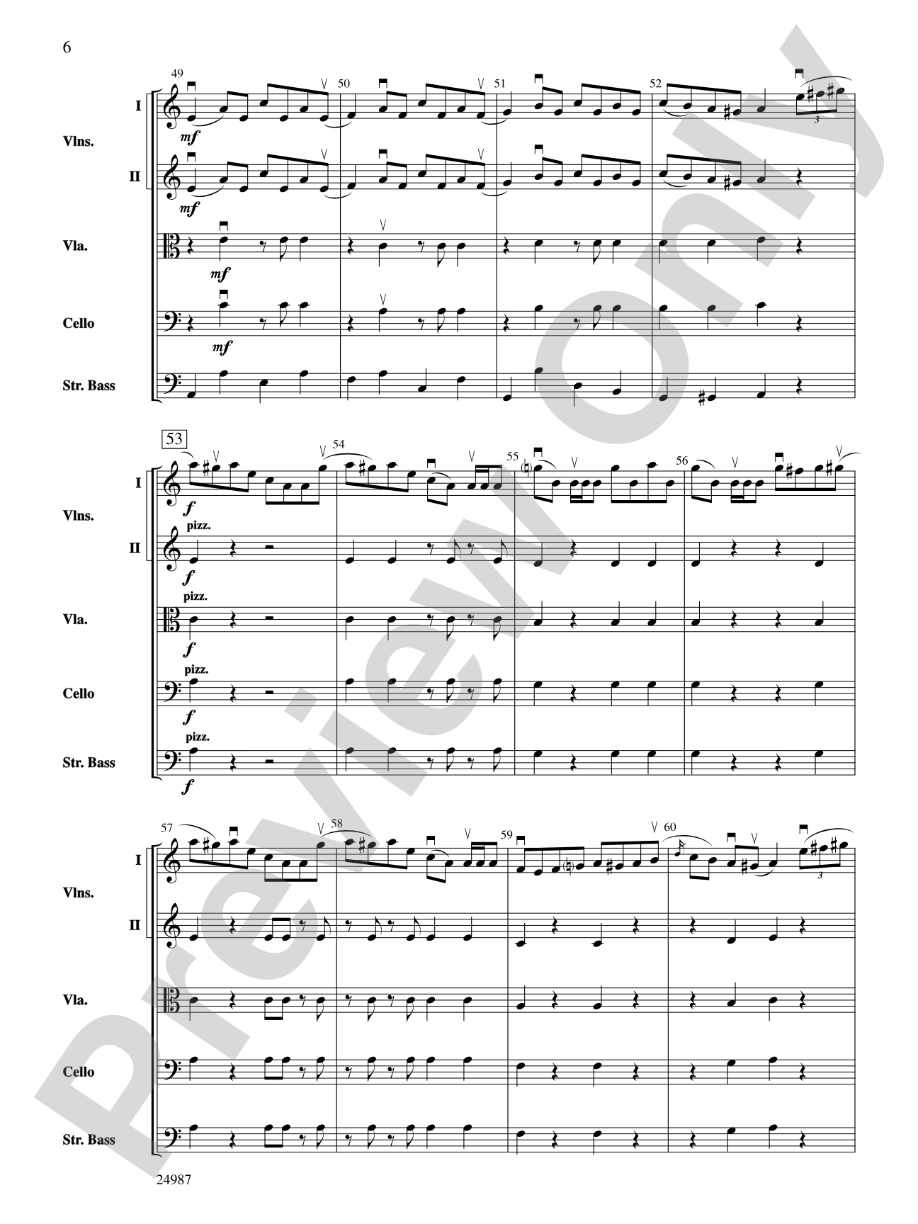 Tam Lyn: String Orchestra Conductor Score & Parts