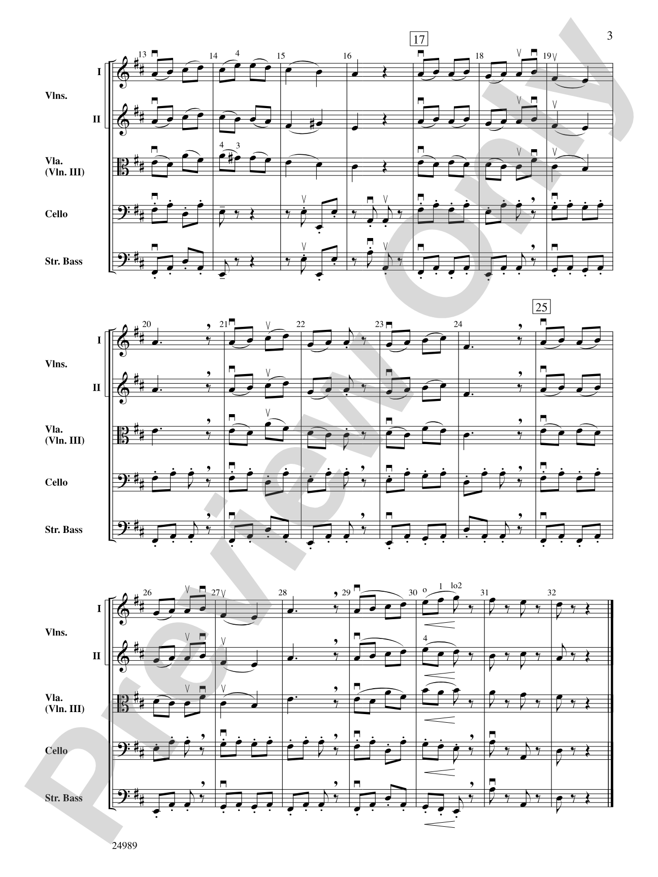 Belwin Beginning String Orchestra Kit #2: String Orchestra Conductor Score & Parts