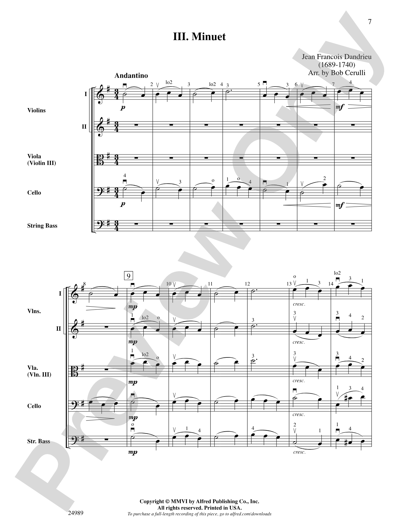 Belwin Beginning String Orchestra Kit #2: String Orchestra Conductor Score & Parts
