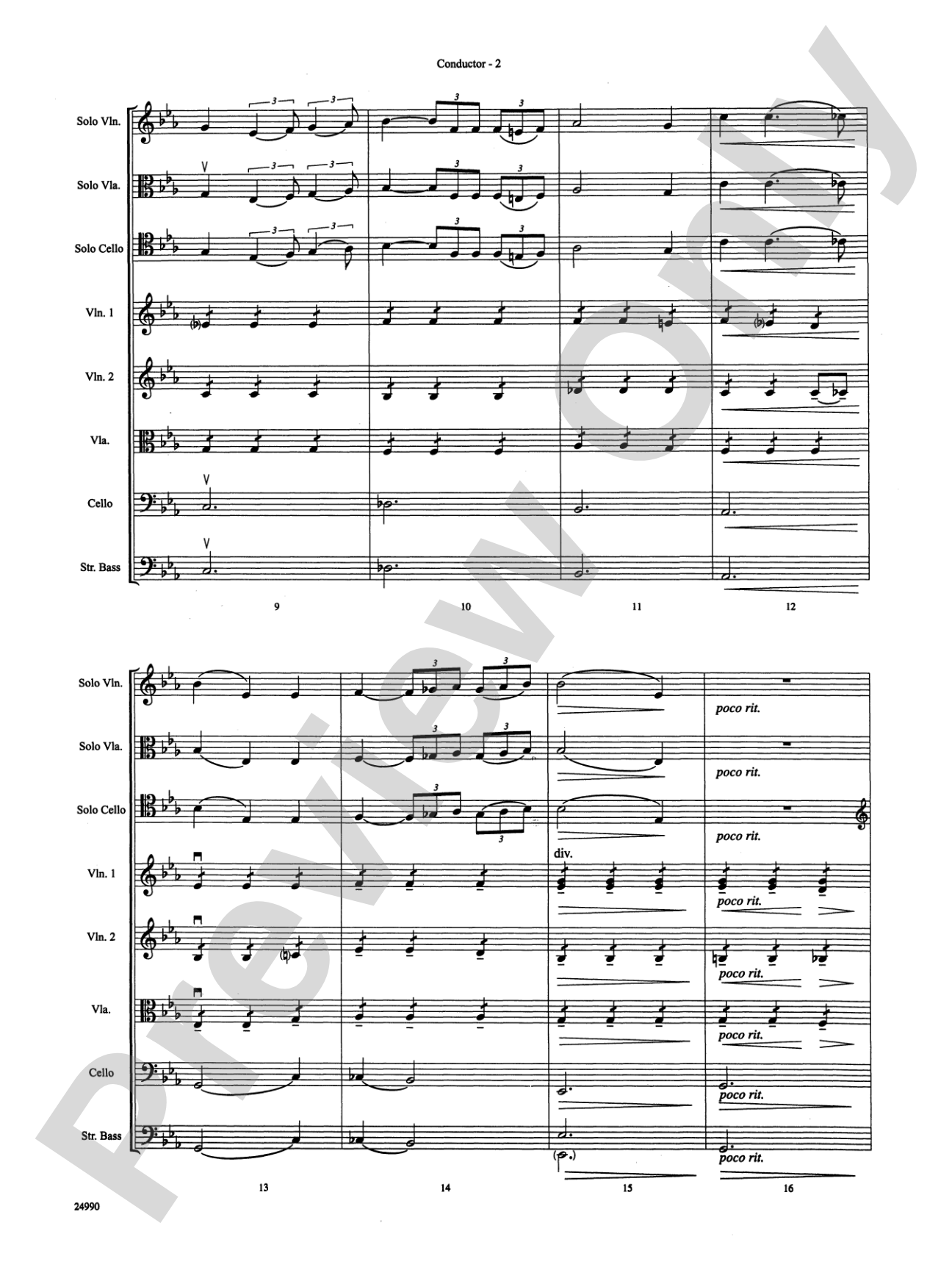 After a Dream: String Orchestra Conductor Score & Parts