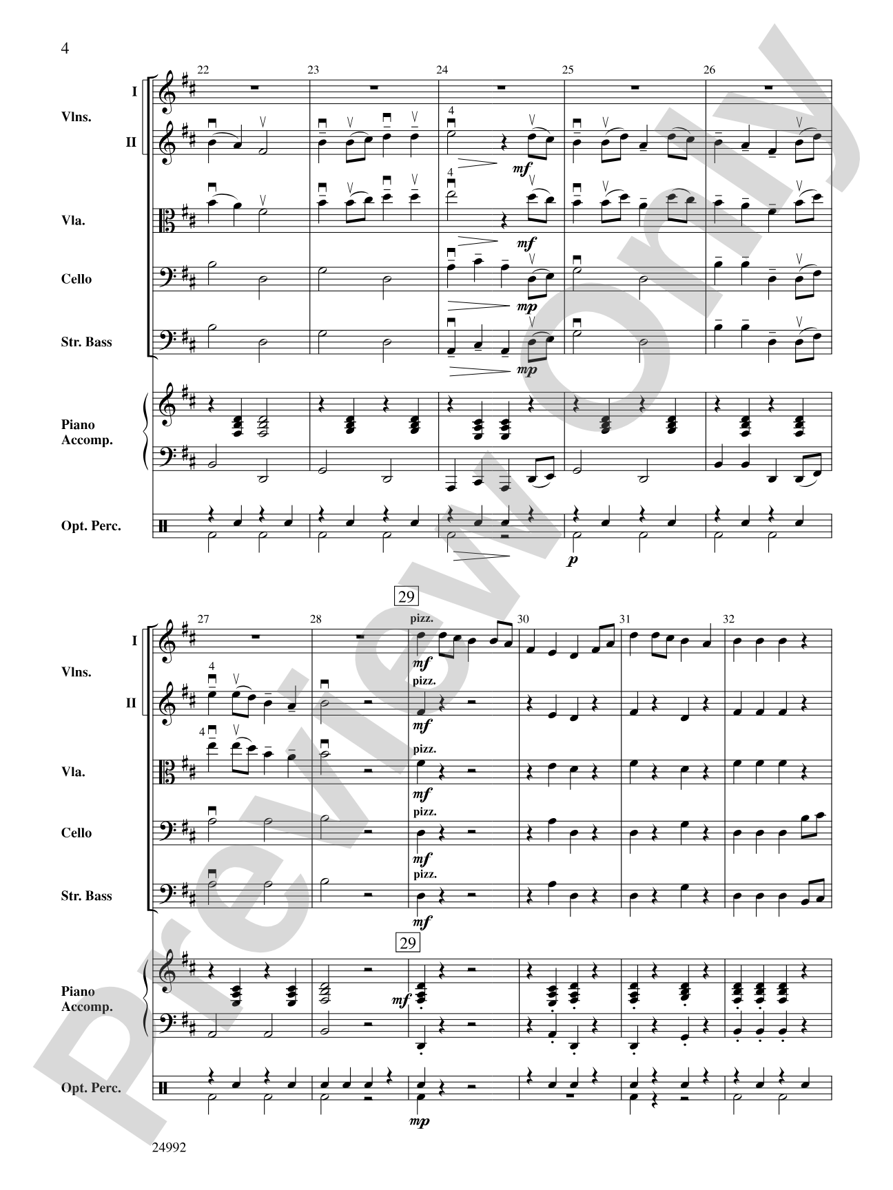 March of the Mathemagicians: String Orchestra Conductor Score & Parts