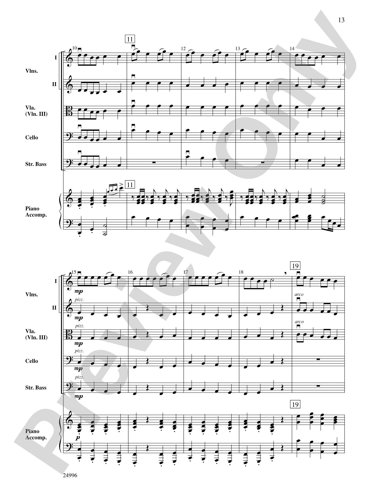 Highlands Suite: String Orchestra Conductor Score & Parts