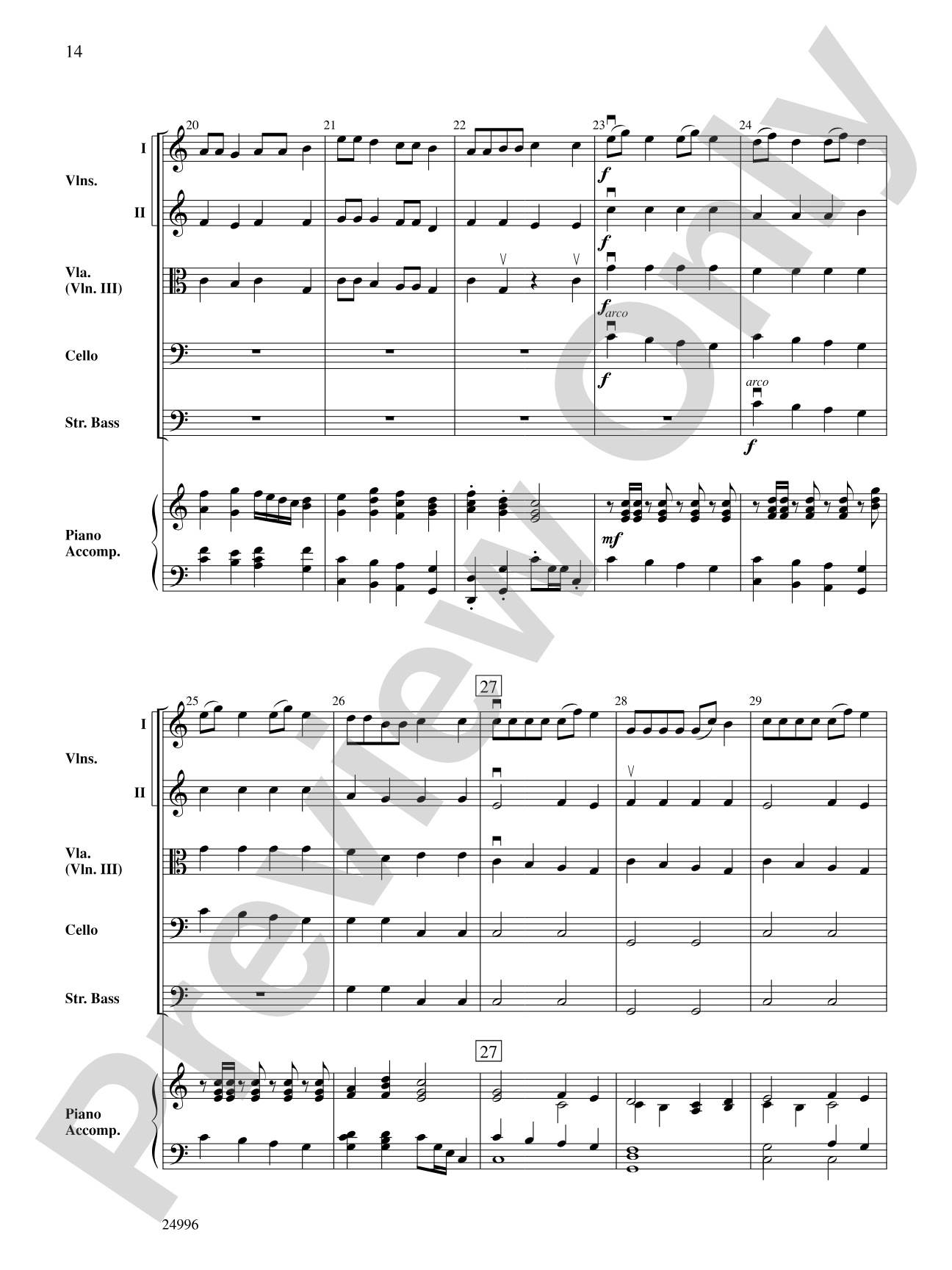Highlands Suite: String Orchestra Conductor Score & Parts