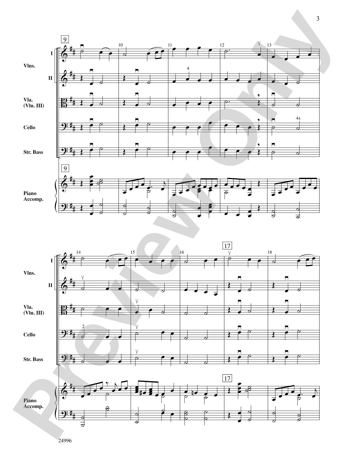 Highlands Suite: String Orchestra Conductor Score & Parts