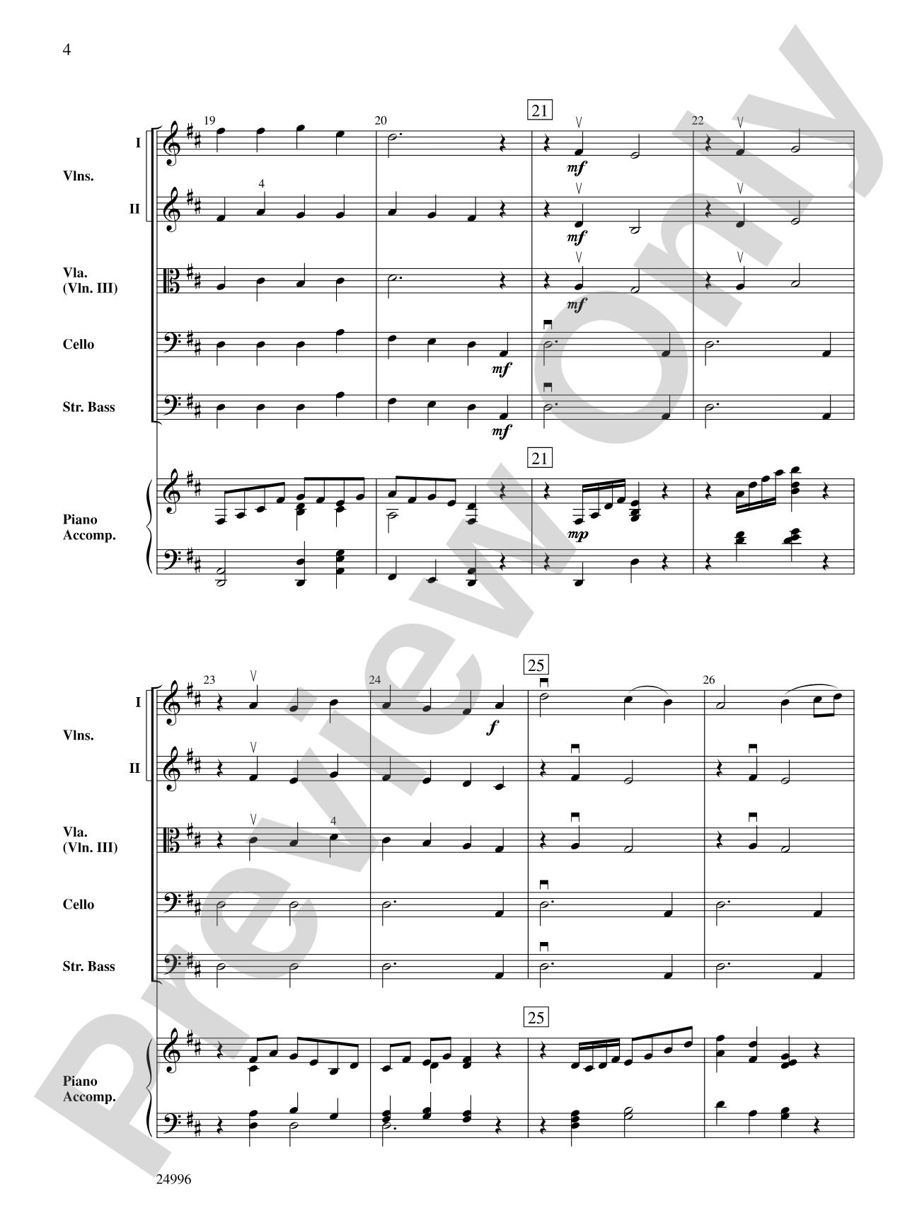 Highlands Suite: String Orchestra Conductor Score & Parts