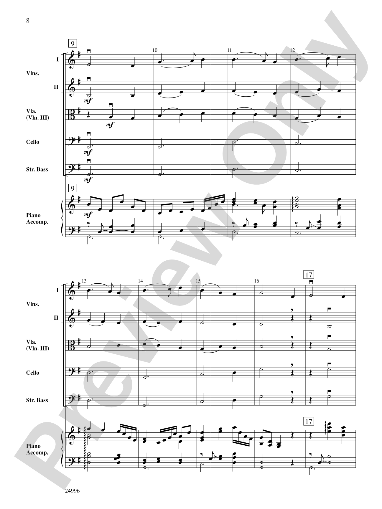 Highlands Suite: String Orchestra Conductor Score & Parts