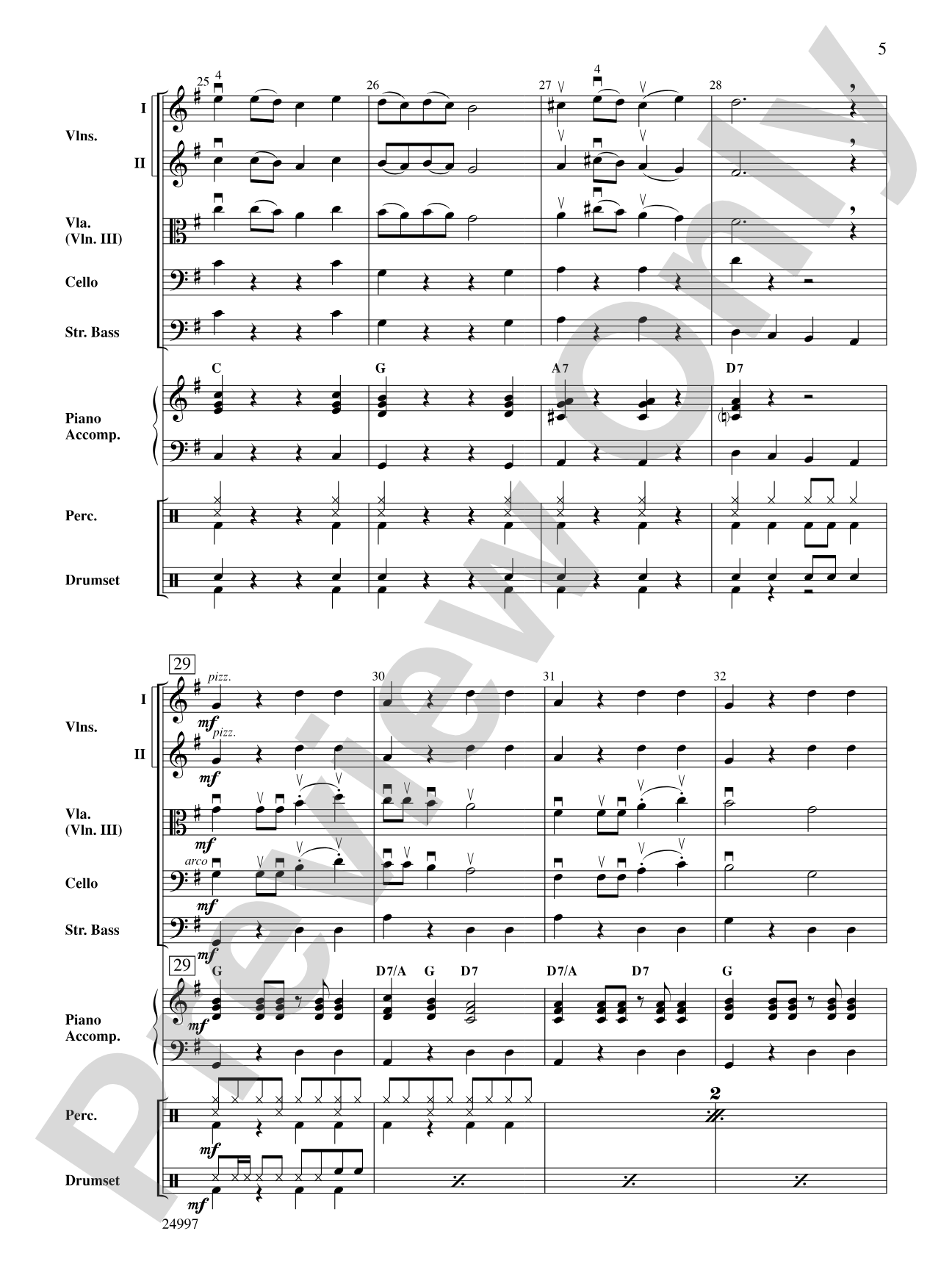 Caribbean Delight: String Orchestra Conductor Score & Parts