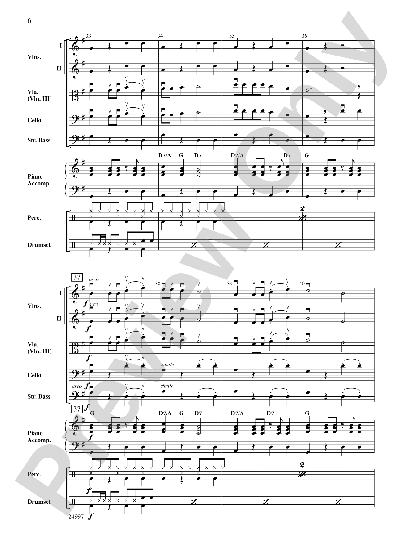 Caribbean Delight: String Orchestra Conductor Score & Parts