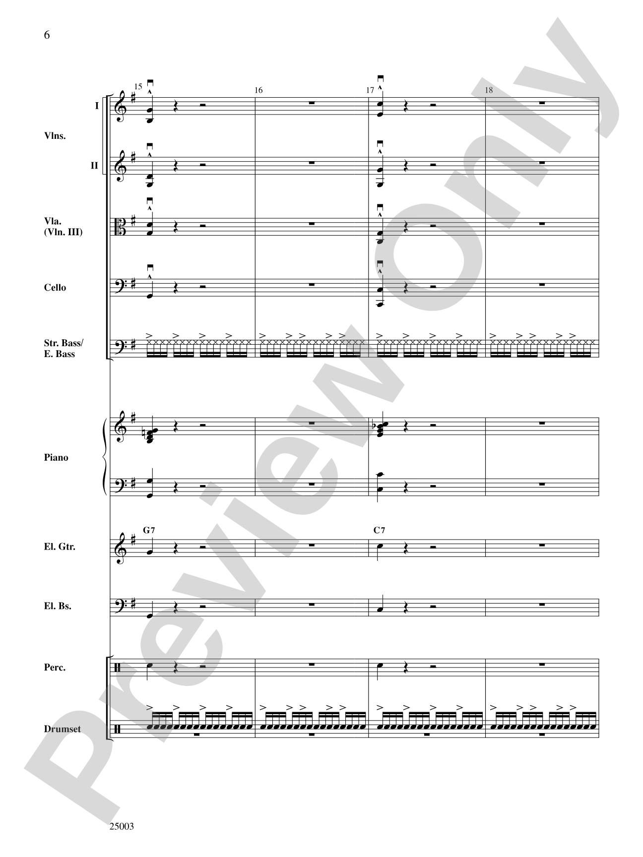 Wipe Out: String Orchestra Conductor Score & Parts