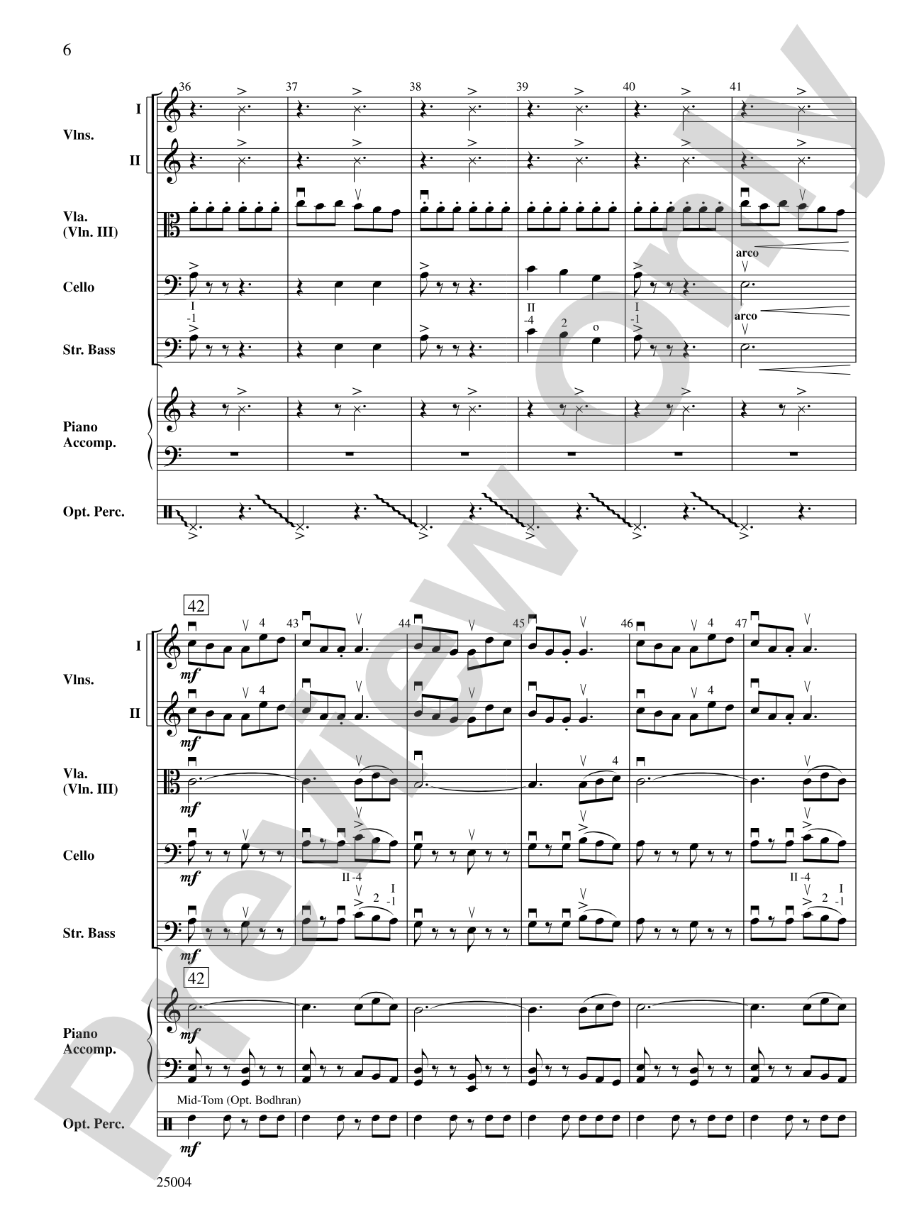 Castle Lore: String Orchestra Conductor Score & Parts