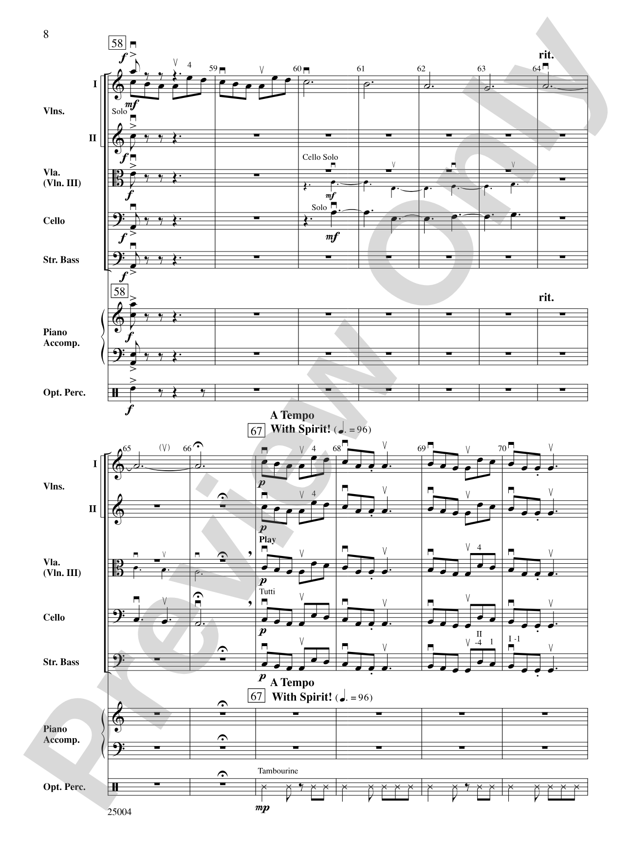 Castle Lore: String Orchestra Conductor Score & Parts