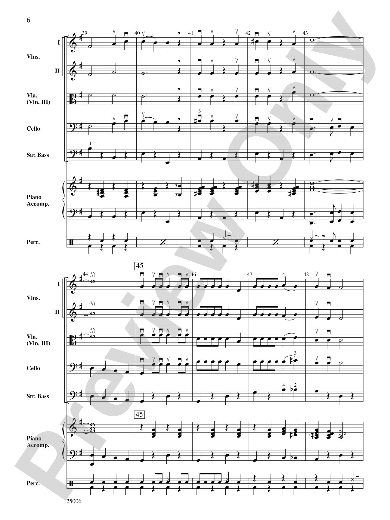 Chitty Chitty Bang Bang: String Orchestra Conductor Score & Parts