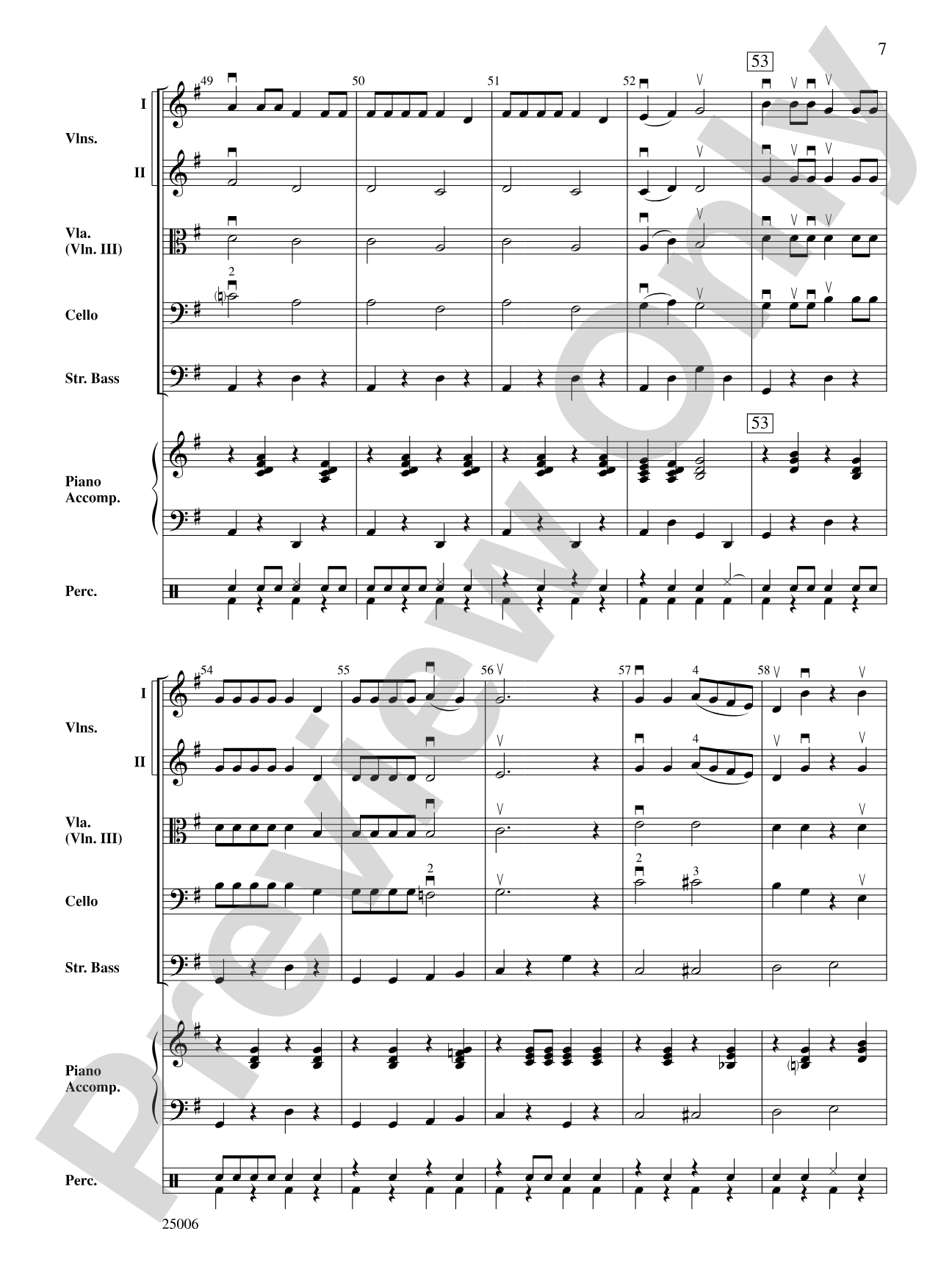 Chitty Chitty Bang Bang: String Orchestra Conductor Score & Parts