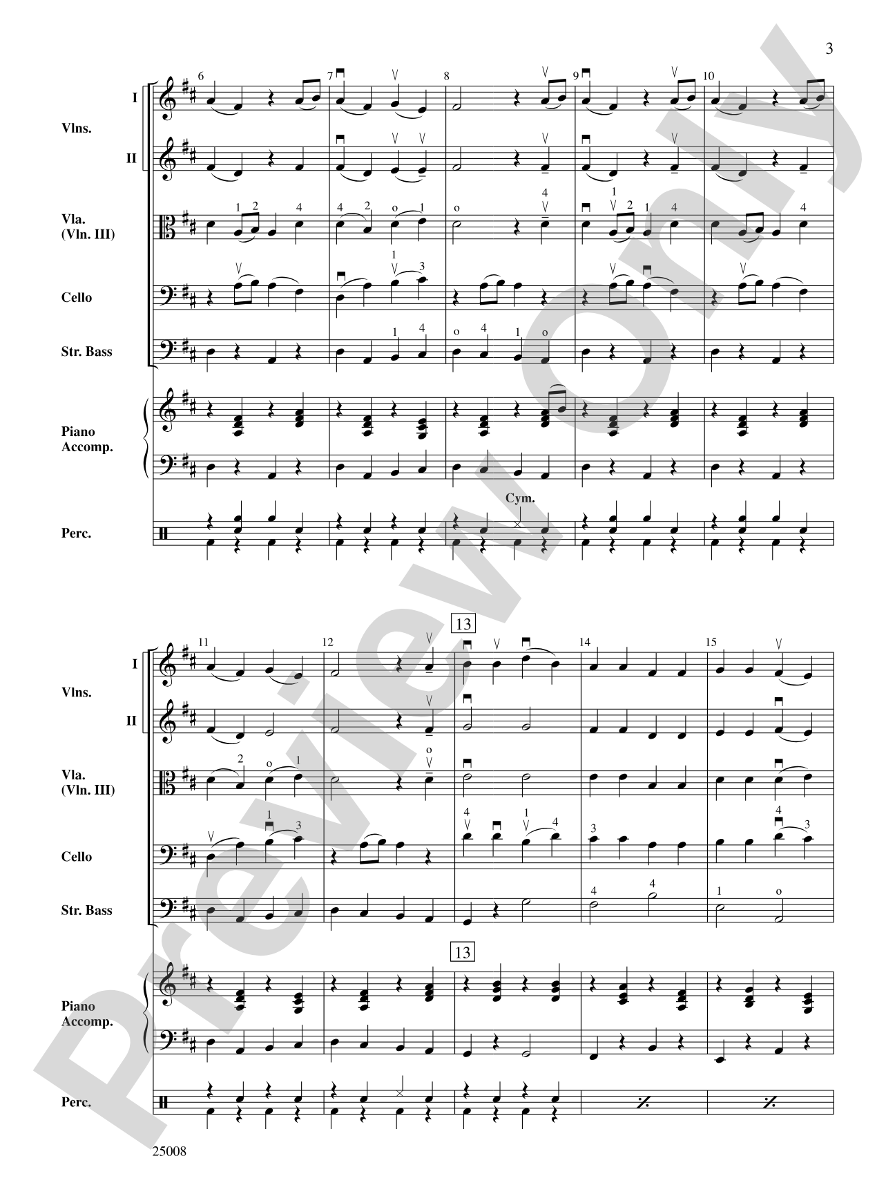 Wonka's Welcome Song (from Charlie and Chocolate Factory): String Orchestra Conductor Score & Parts