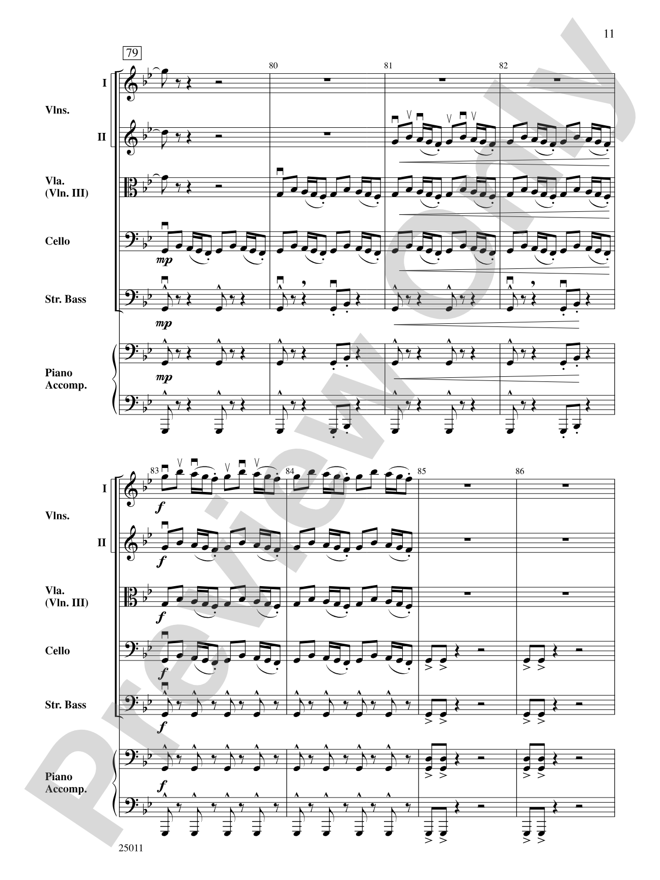River of Dreams: String Orchestra Conductor Score & Parts