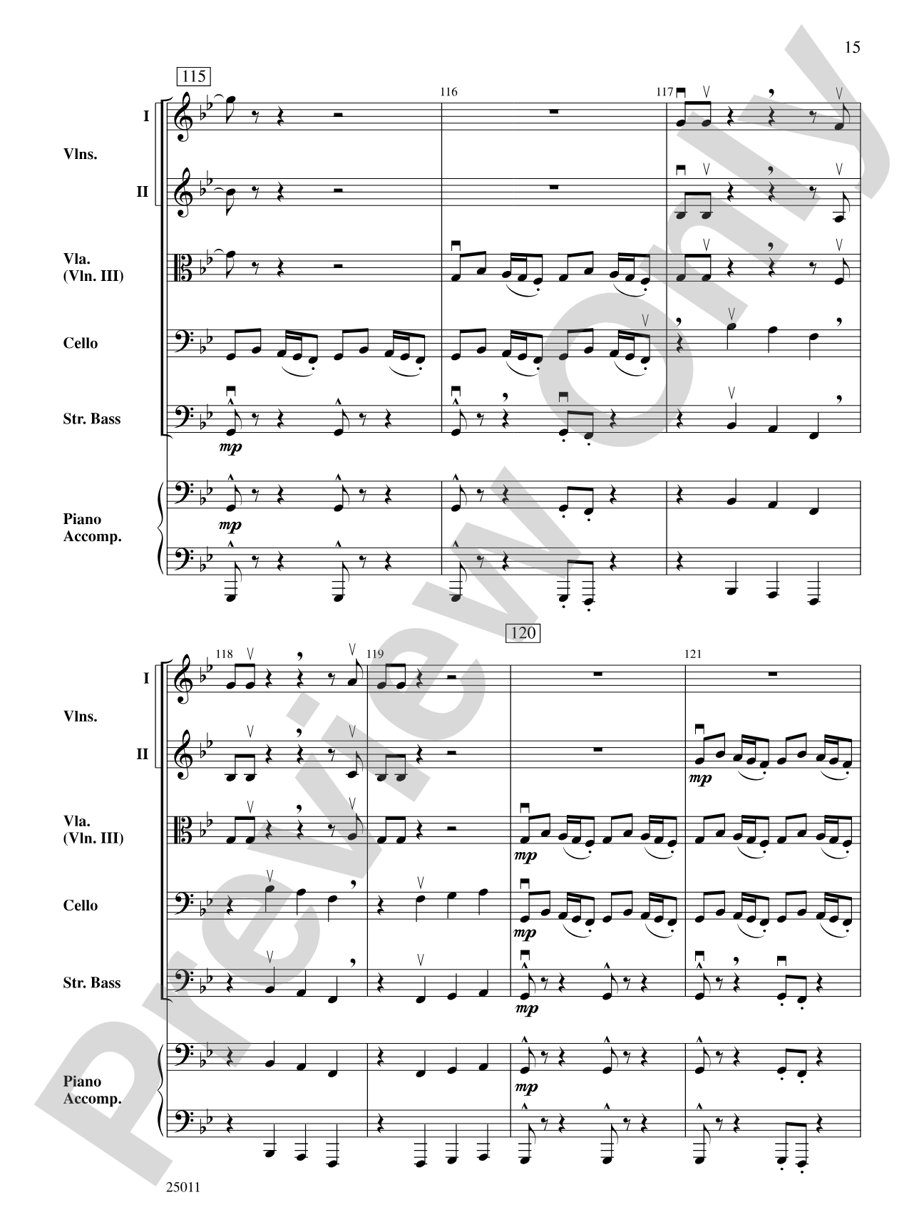 River of Dreams: String Orchestra Conductor Score & Parts