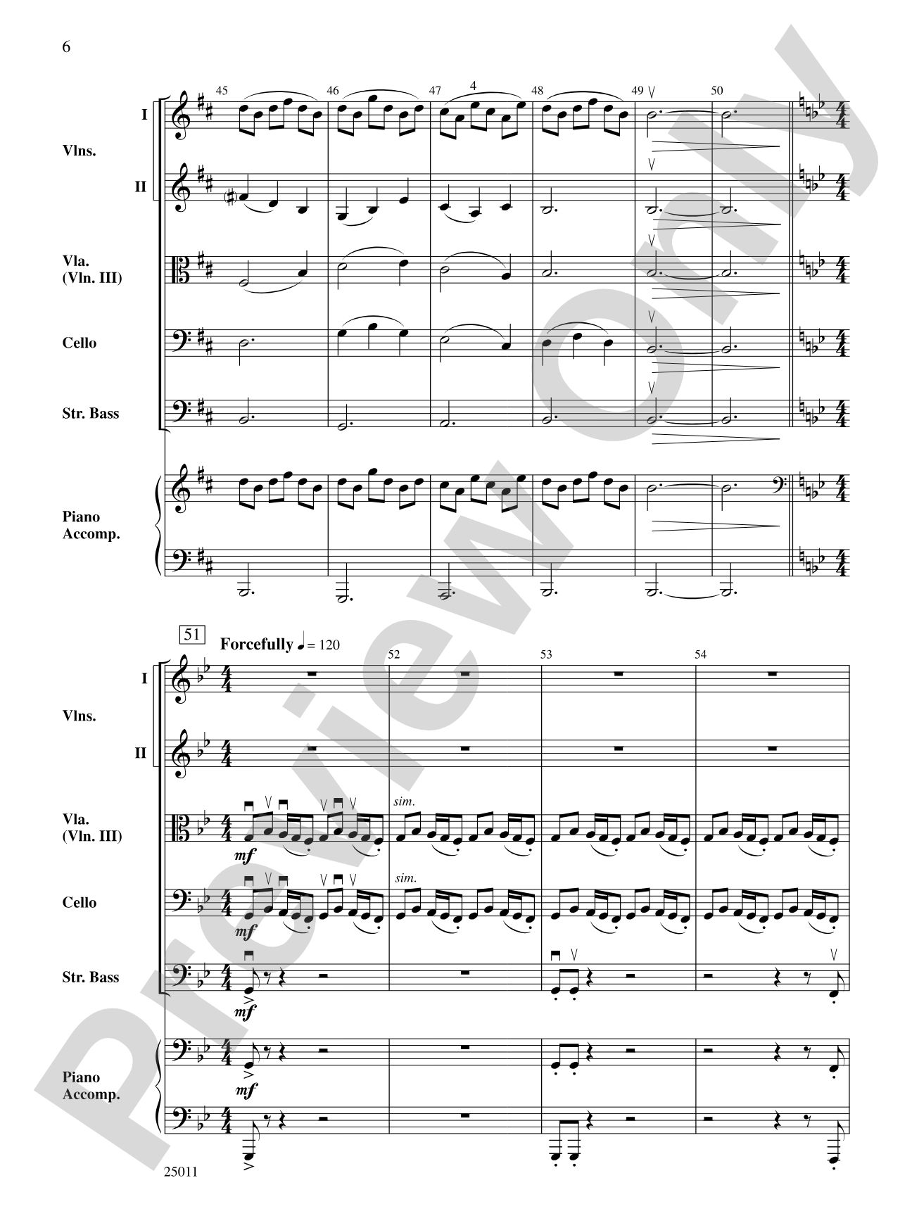 River of Dreams: String Orchestra Conductor Score & Parts