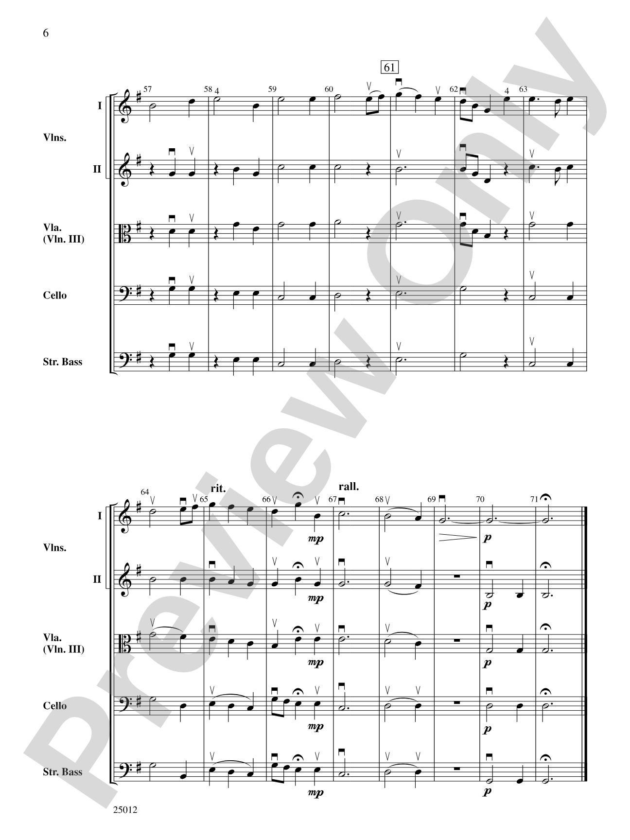 Grand River Serenade: String Orchestra Conductor Score & Parts