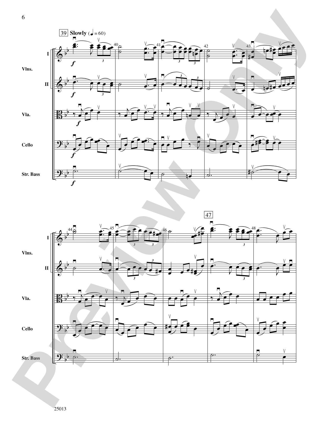 Canzone sotto le stelle: String Orchestra Conductor Score & Parts