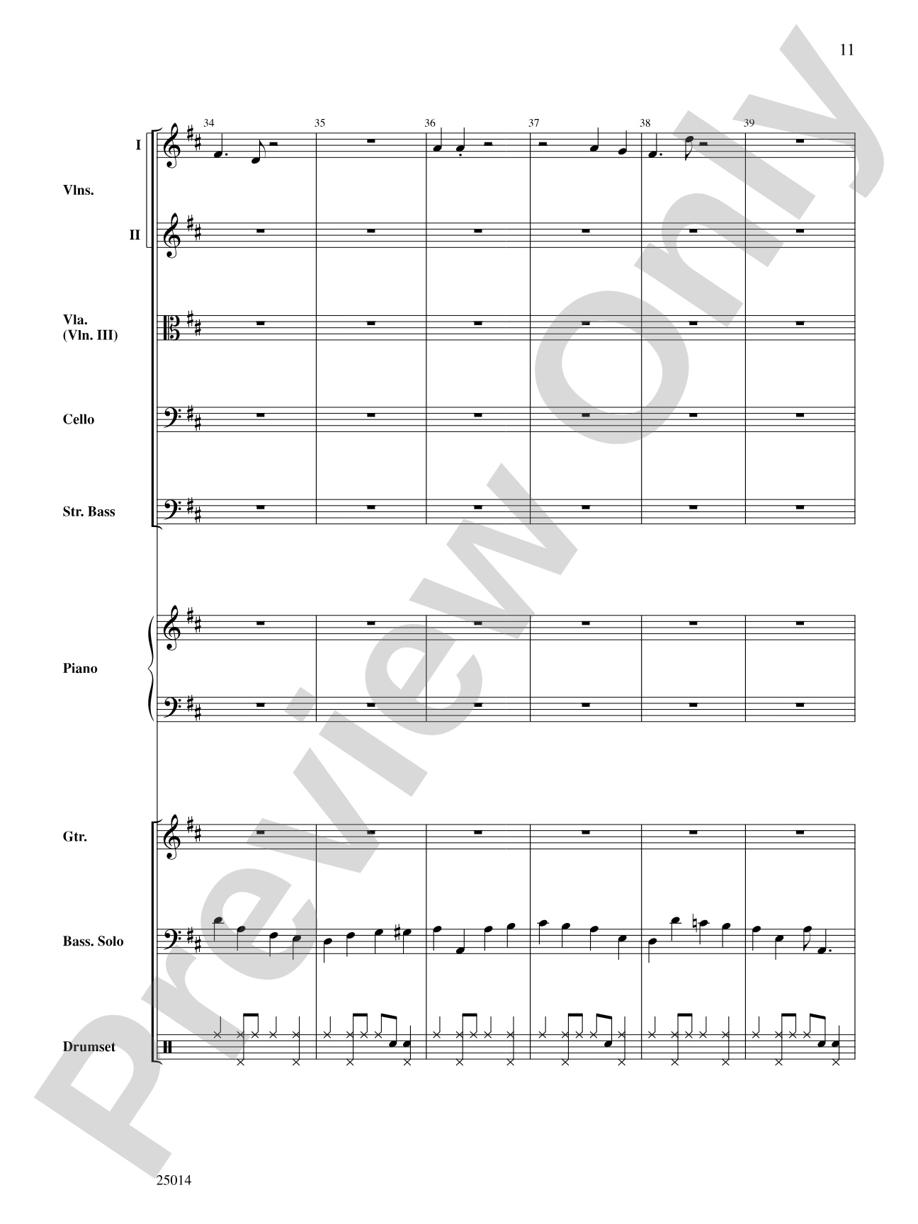 Journeys in Time: String Orchestra Conductor Score & Parts