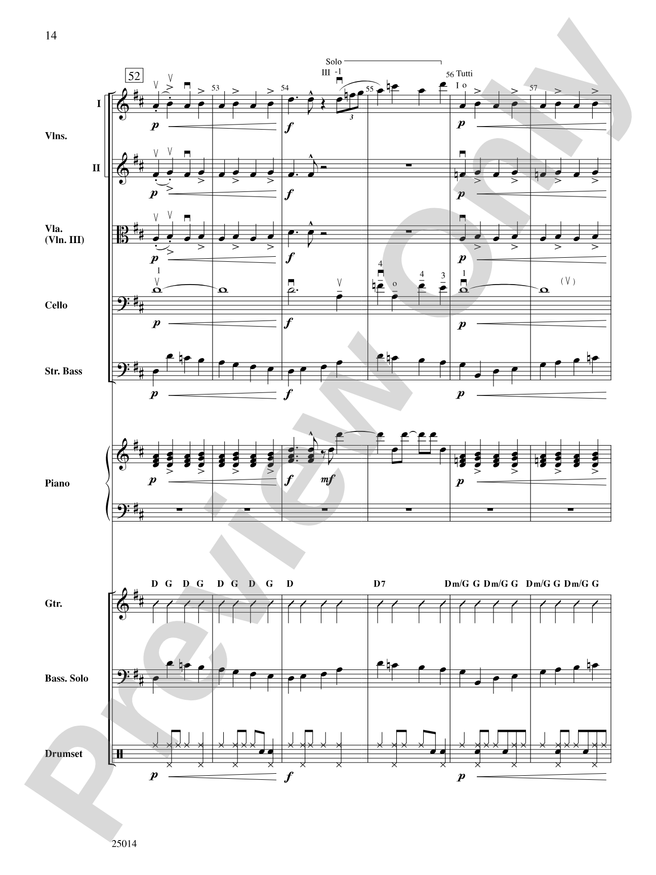 Journeys in Time: String Orchestra Conductor Score & Parts