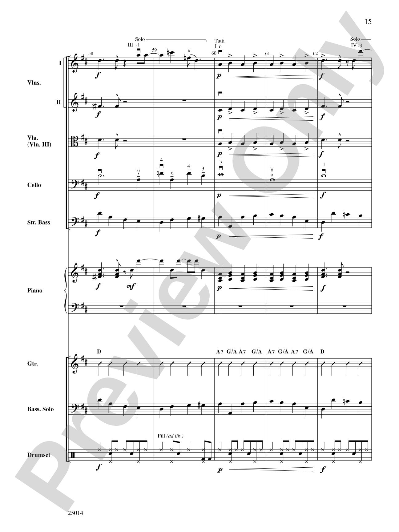 Journeys in Time: String Orchestra Conductor Score & Parts