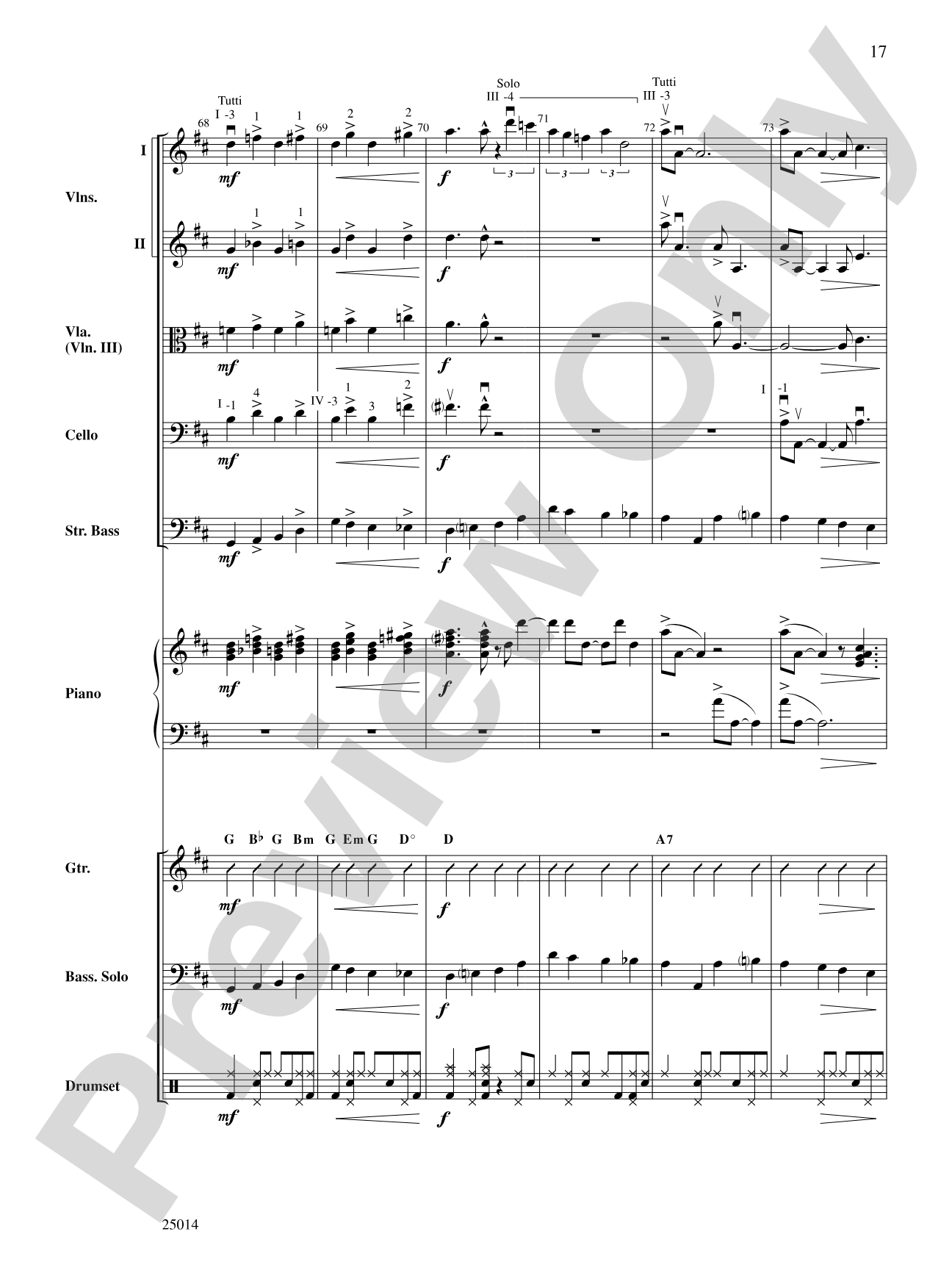 Journeys in Time: String Orchestra Conductor Score & Parts