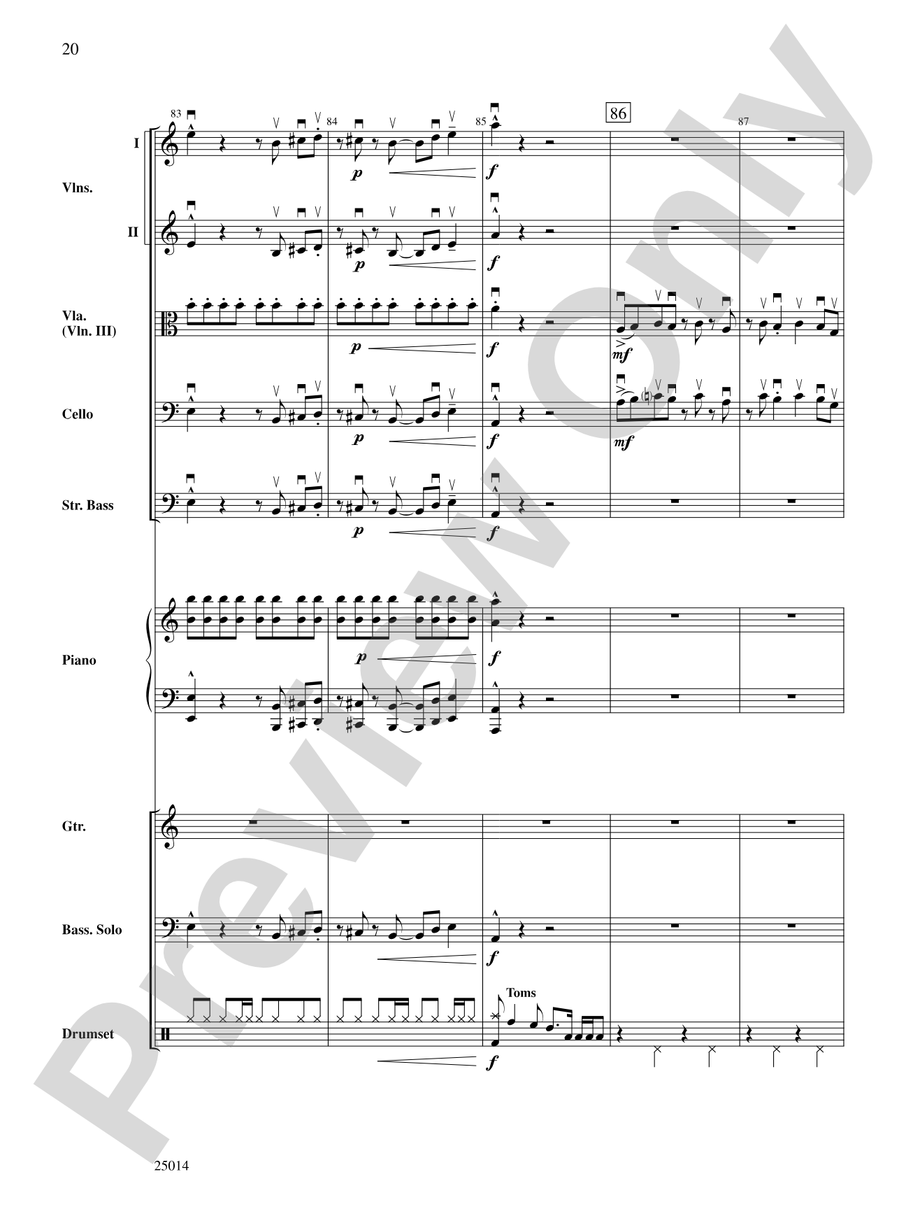 Journeys in Time: String Orchestra Conductor Score & Parts