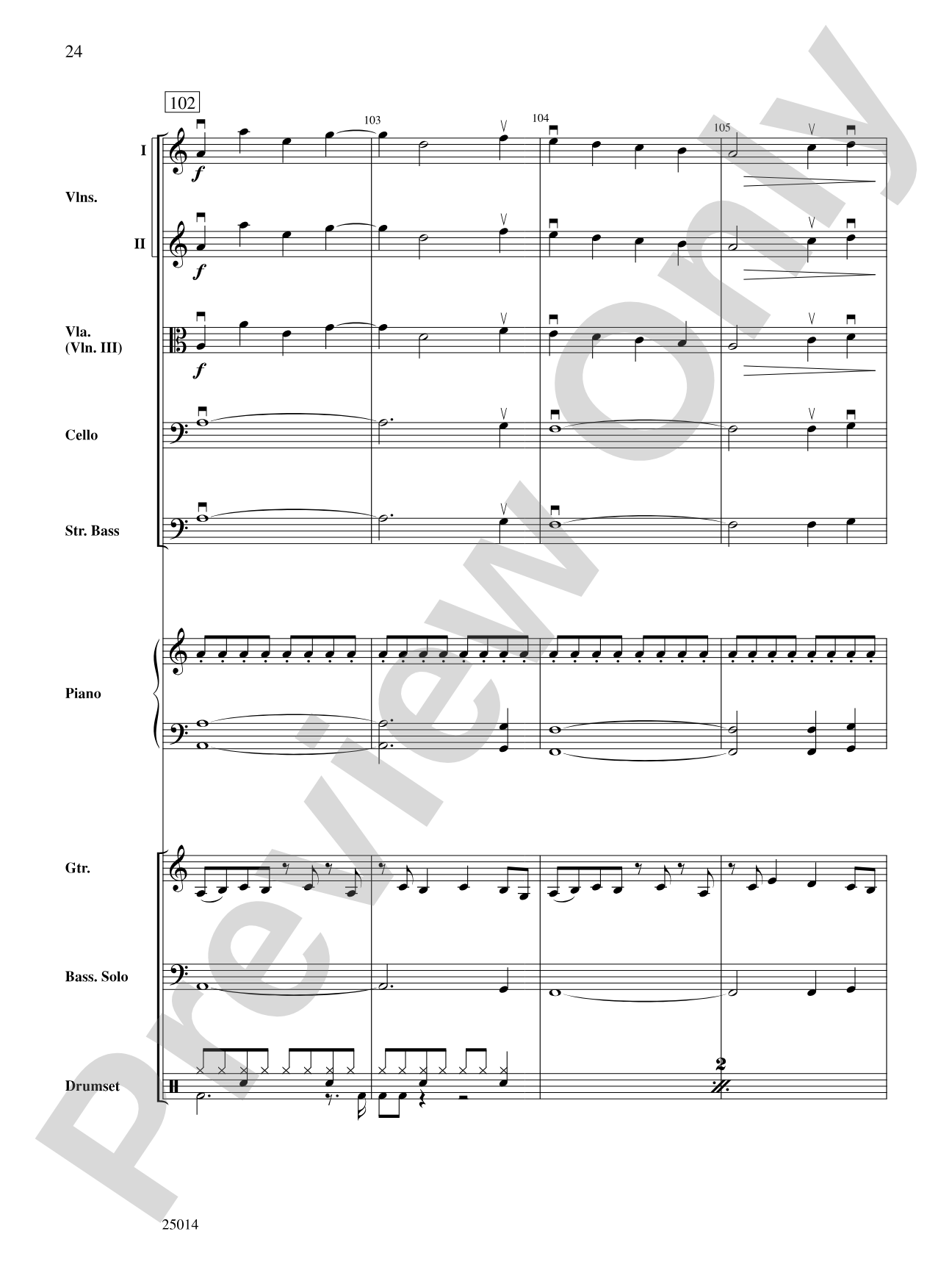 Journeys in Time: String Orchestra Conductor Score & Parts