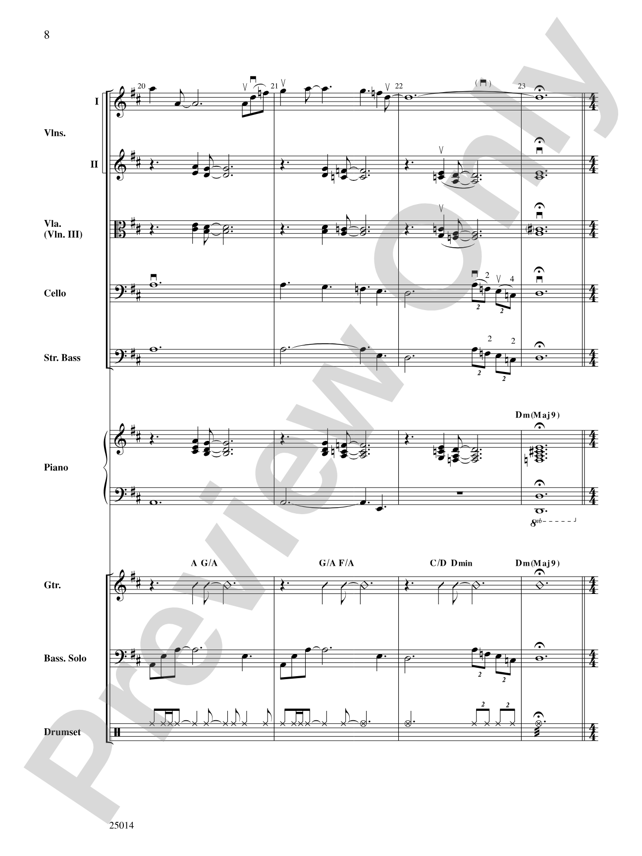 Journeys in Time: String Orchestra Conductor Score & Parts