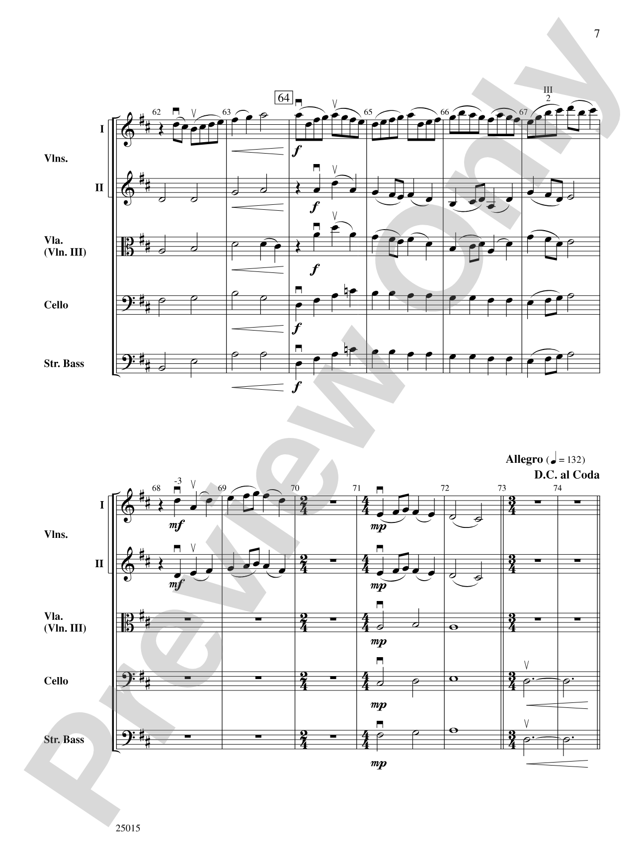 Rockport Images: String Orchestra Conductor Score & Parts