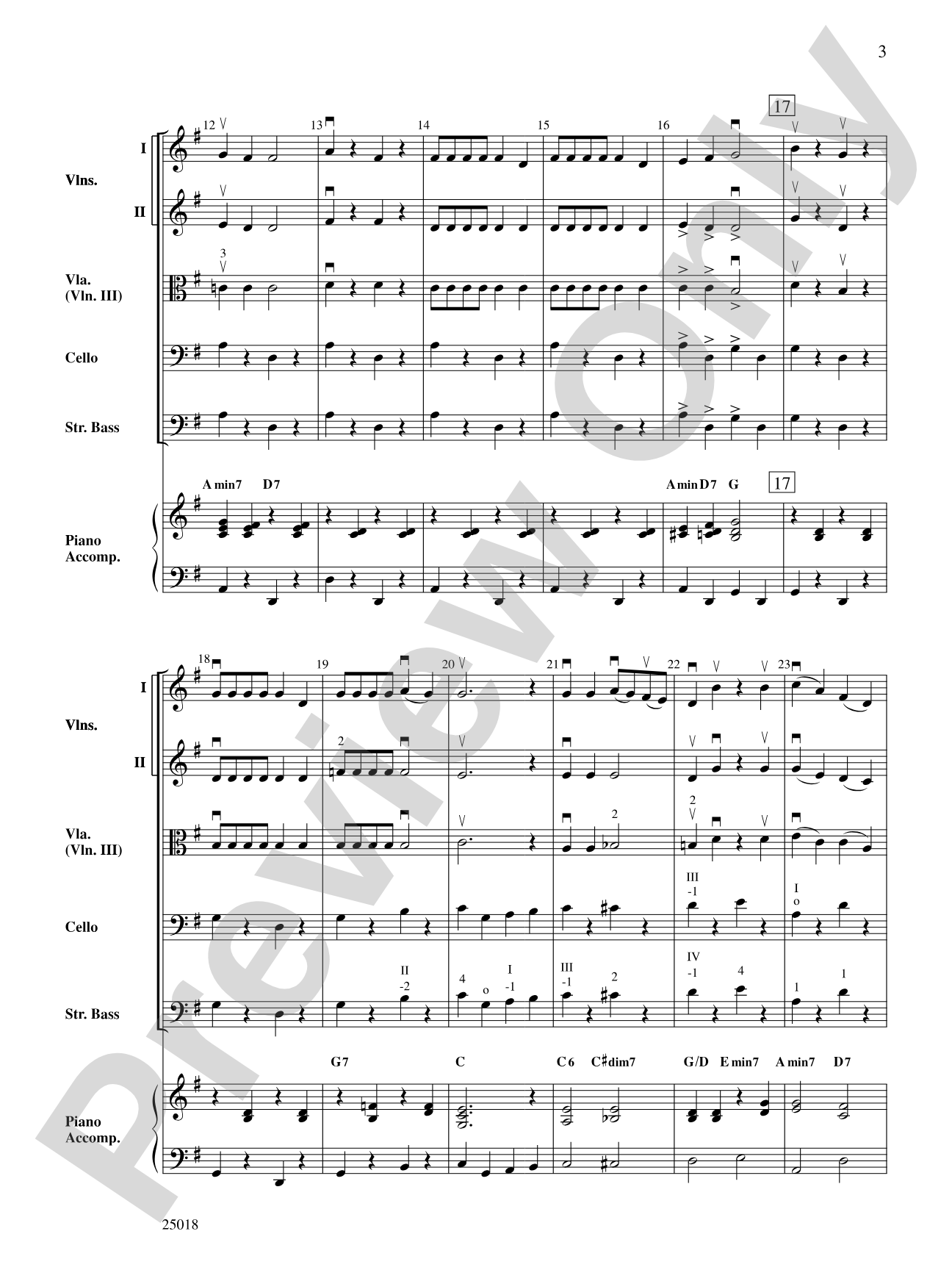 Chitty Chitty Bang Bang: String Orchestra Conductor Score & Parts