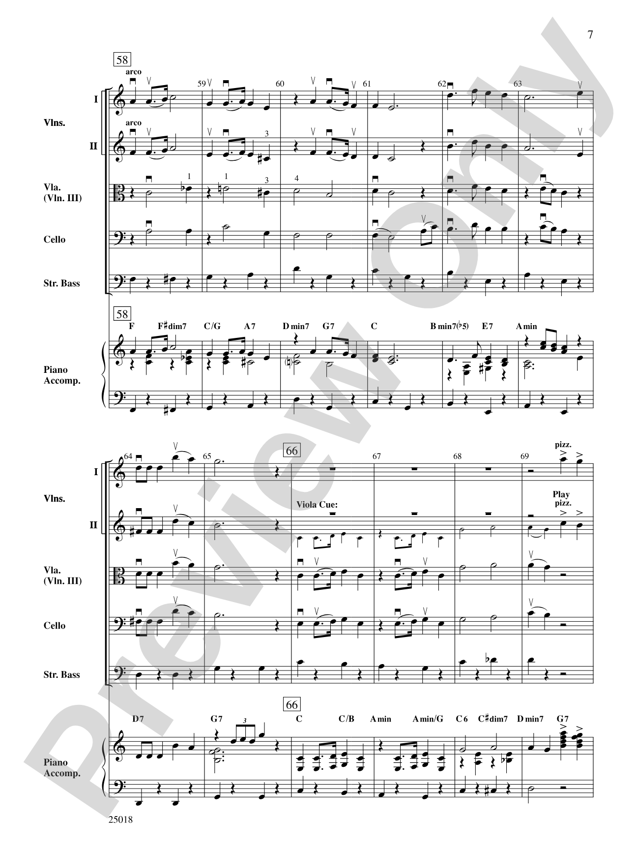 Chitty Chitty Bang Bang: String Orchestra Conductor Score & Parts