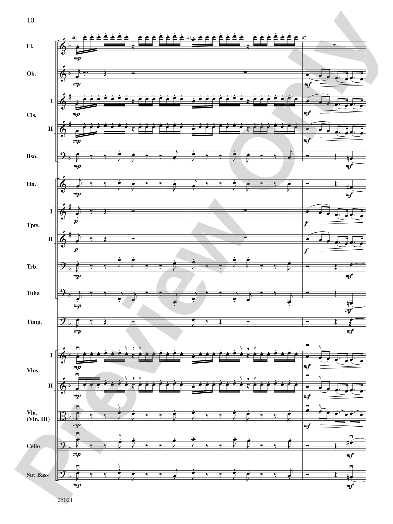 Prelude: Full Orchestra Conductor Score & Parts
