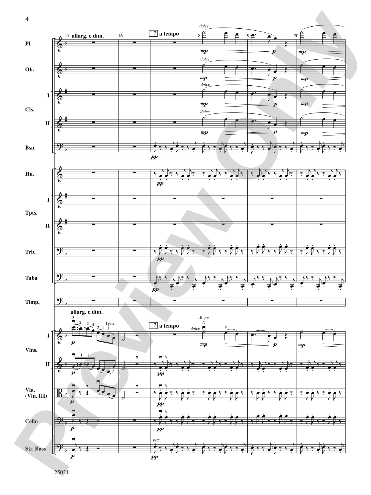 Prelude: Full Orchestra Conductor Score & Parts